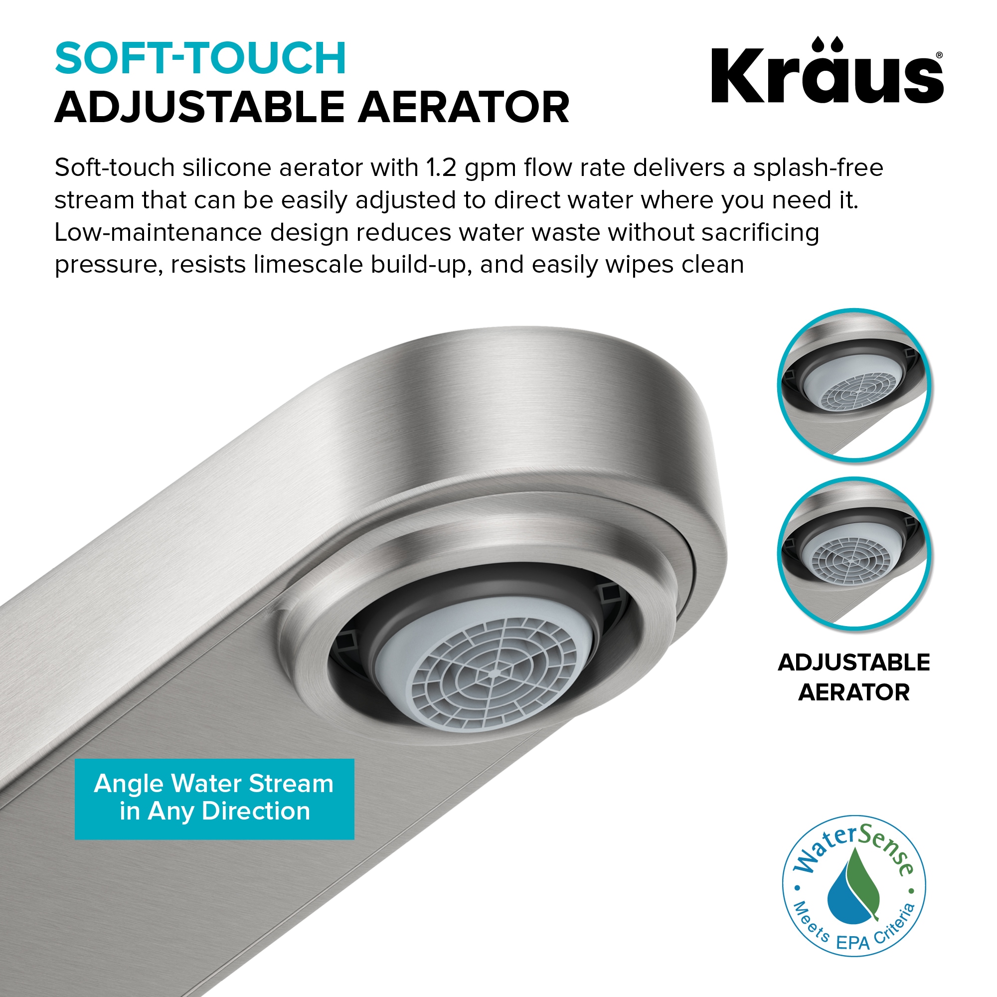Kraus KVF-1410MB Lavatory-Faucets - View #8