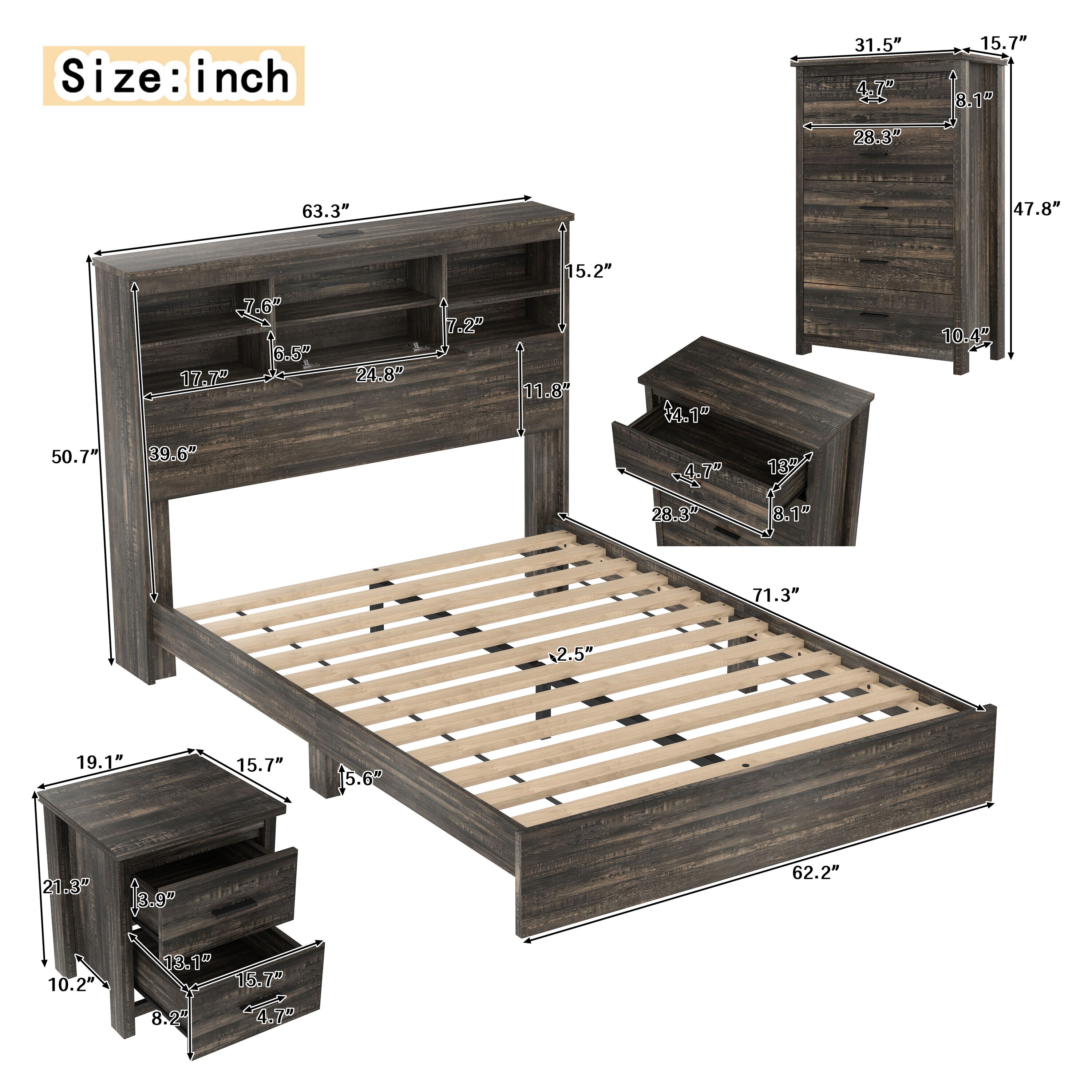 ModernLuxe L3P-N733S307937A beds - View #16
