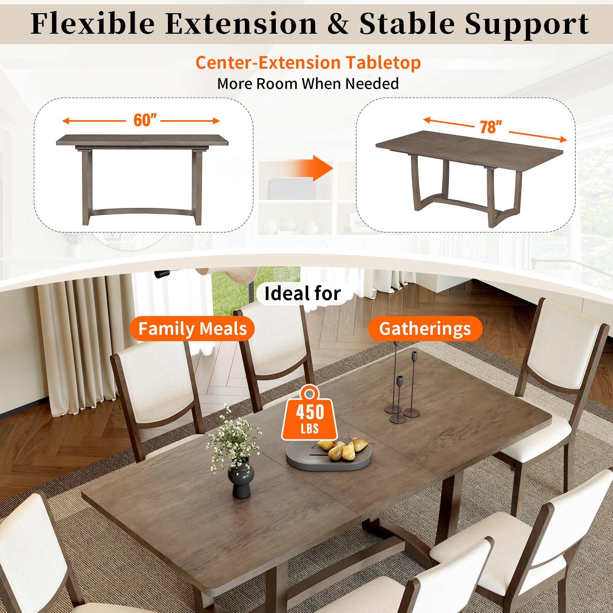 Clihome CL-HTM703CBN Dining-Sets - View #5