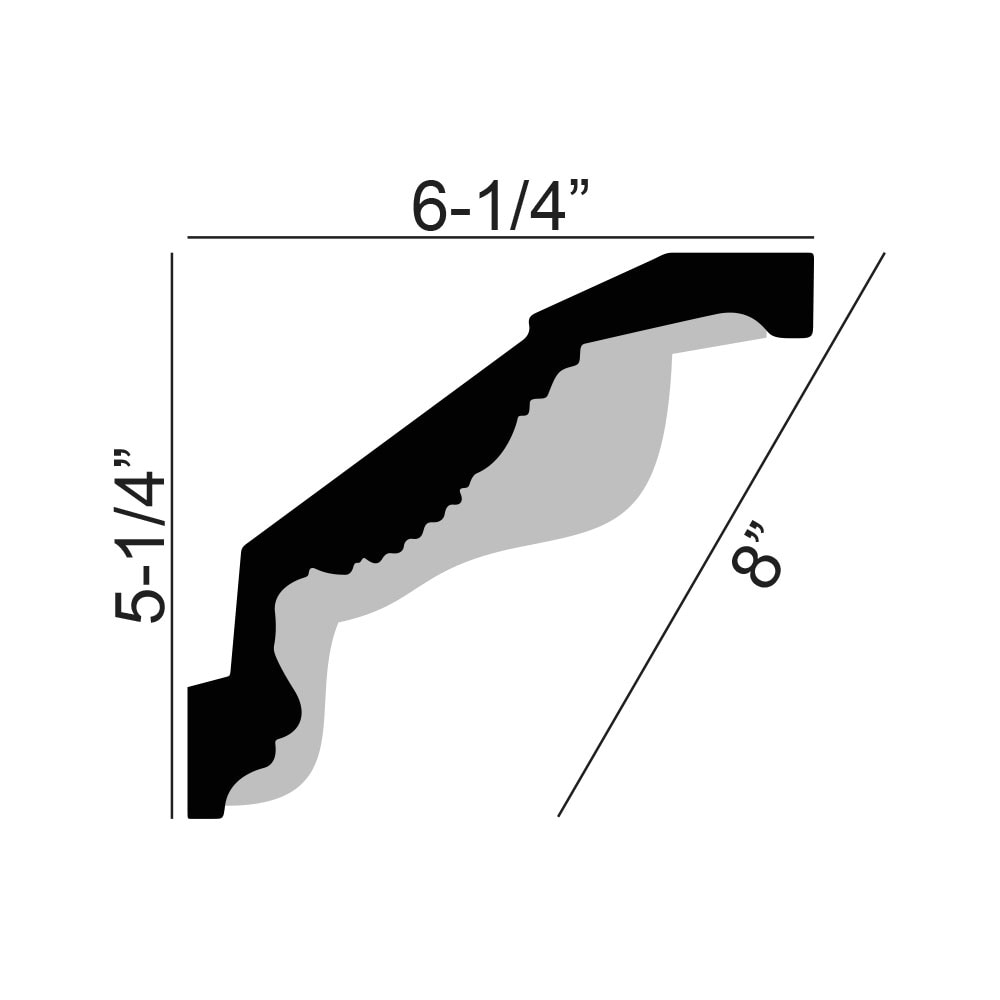Architectural Products by Outwater 3P5.37.00762 Crown-Moulding - View #2