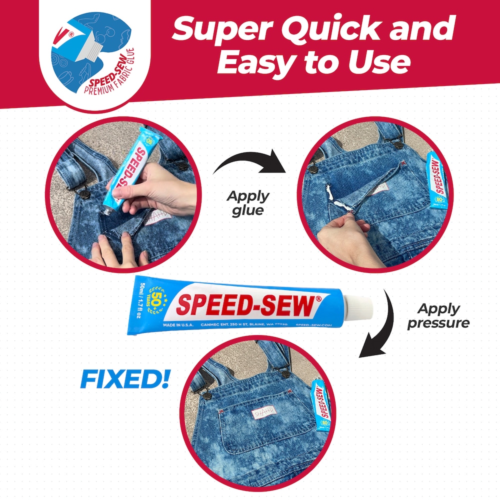 Ultra-stick Sew Glue Quick Dry Universal Waterproof Fabric Fast