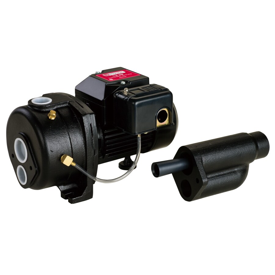 Utilitech 115 and 230Volt Cast Iron Convertible Jet Well Pump at