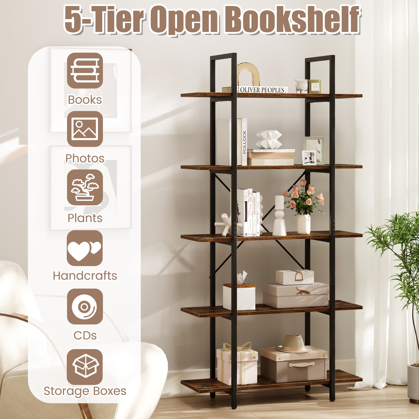 Slickblue D-CO-FC95511VJ bookcases - View #4