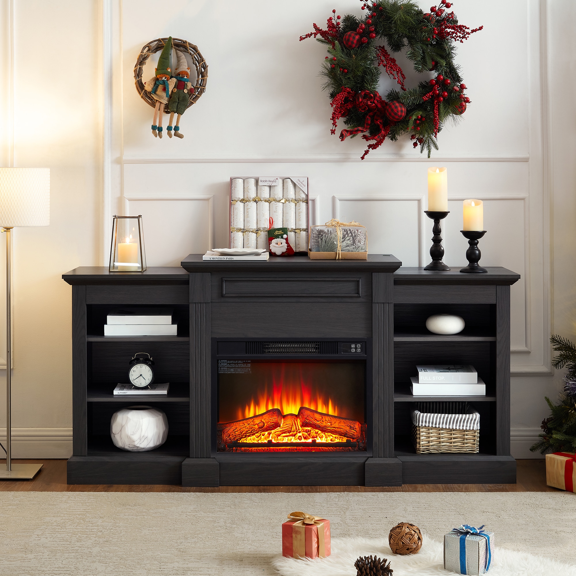 SINOFURN SYA170016DB Electric-Fireplaces - View #2