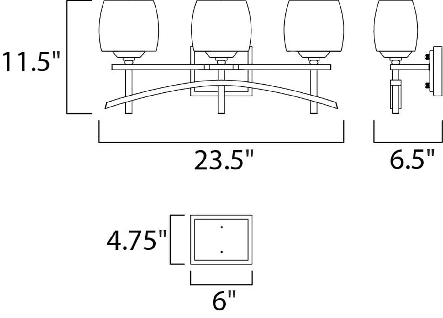 Maxim Lighting 10993WSRC b089995 - View #4