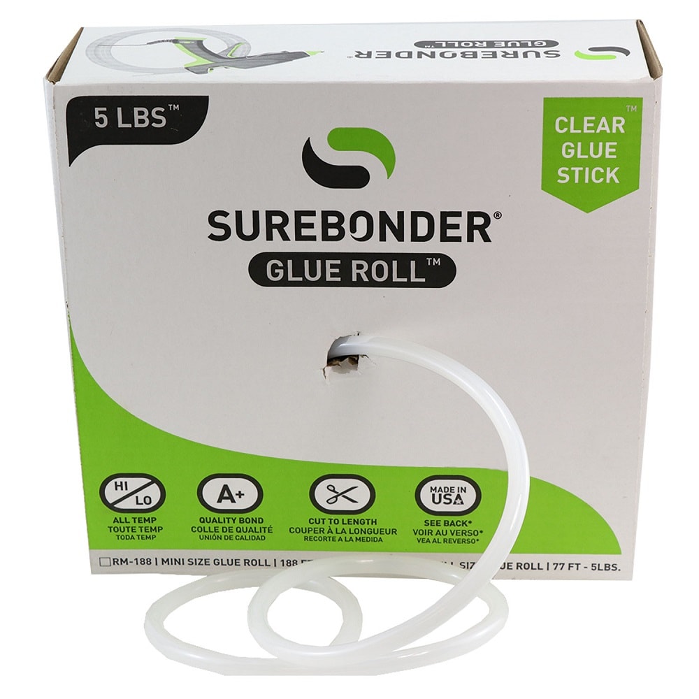 SureBonder 4 All Purpose Glue Sticks - 20 / Pack - Clear