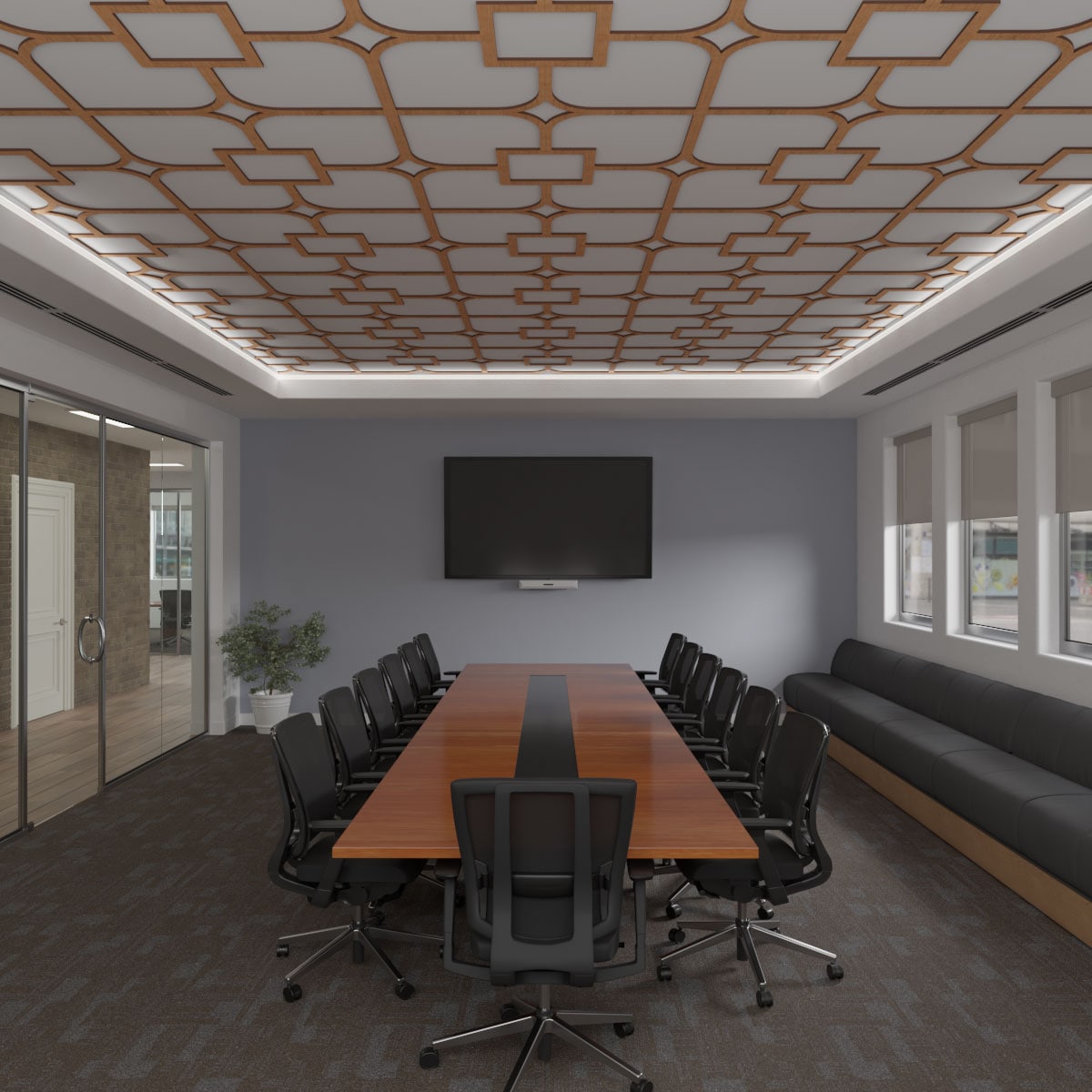 Ekena Millwork CELW39X39X0375OLVCH Wall-Panels - View #9