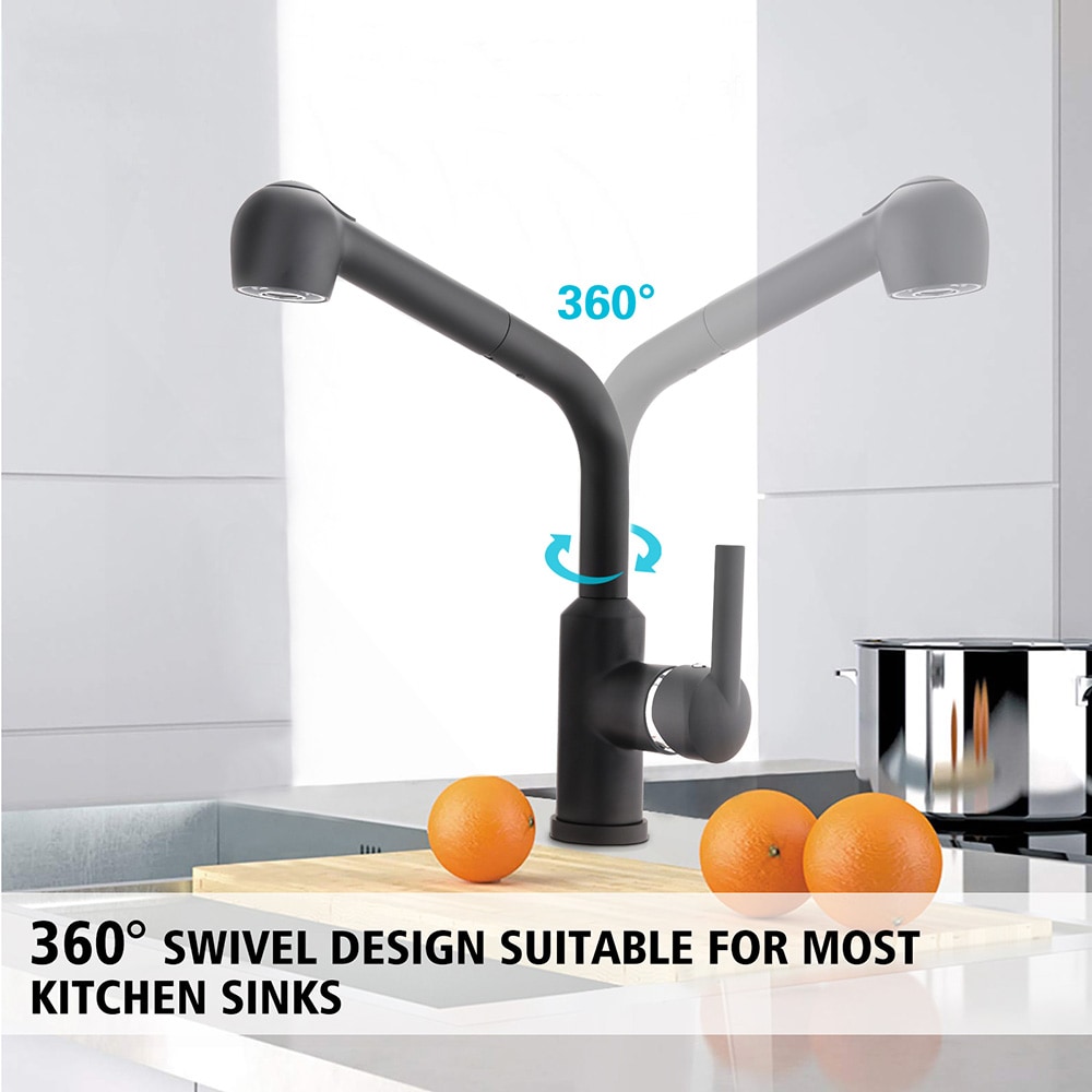 EQLOO 232180-MB Kitchen-Faucets - View #7