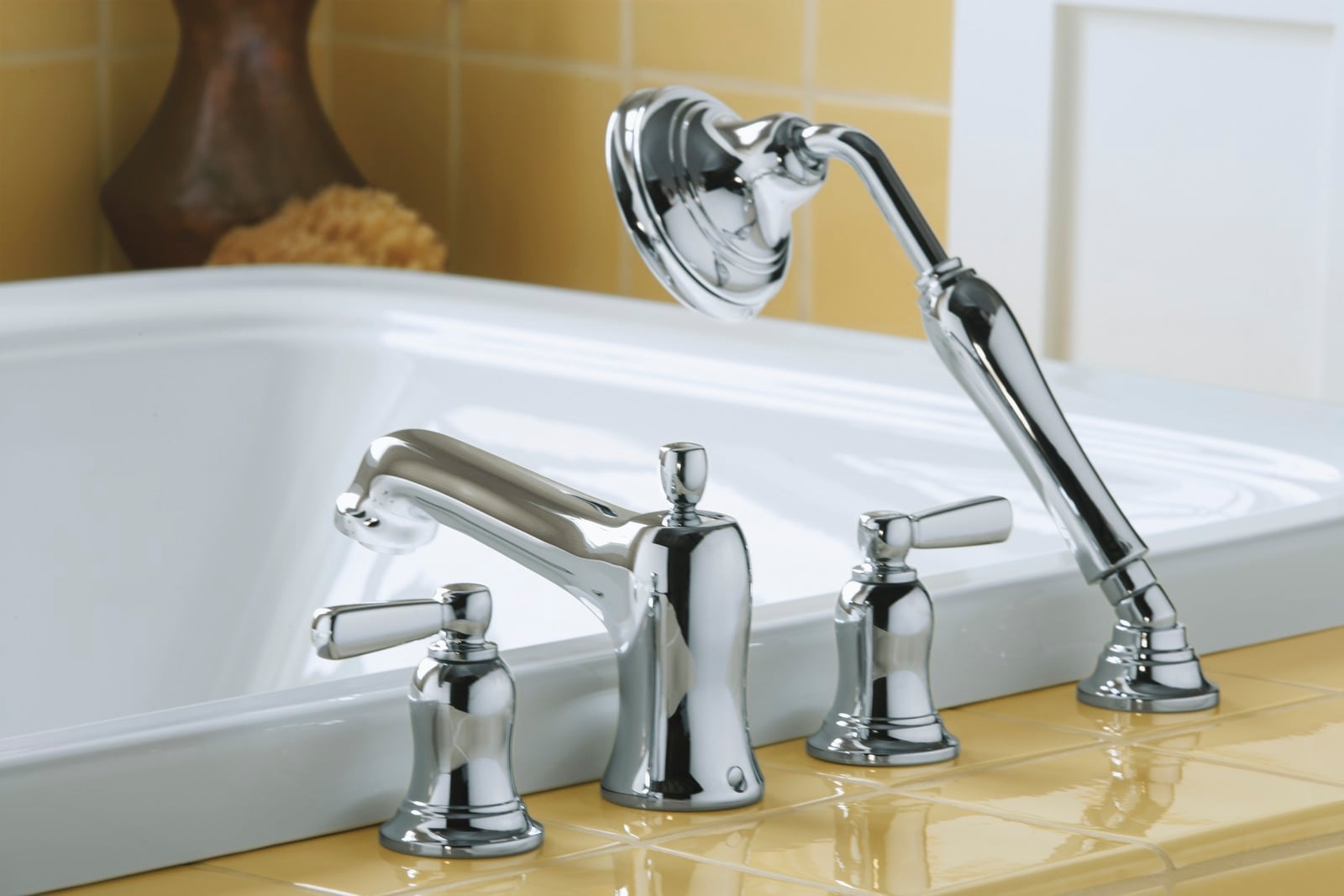 KOHLER T10592-4-CP Roman-Tub-Faucets - View #2