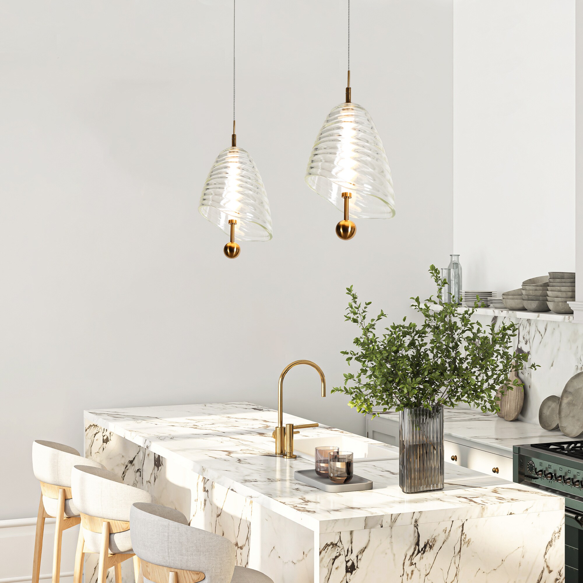 LNC QQYVUALWS18901M9 Pendant-Lights - View #4