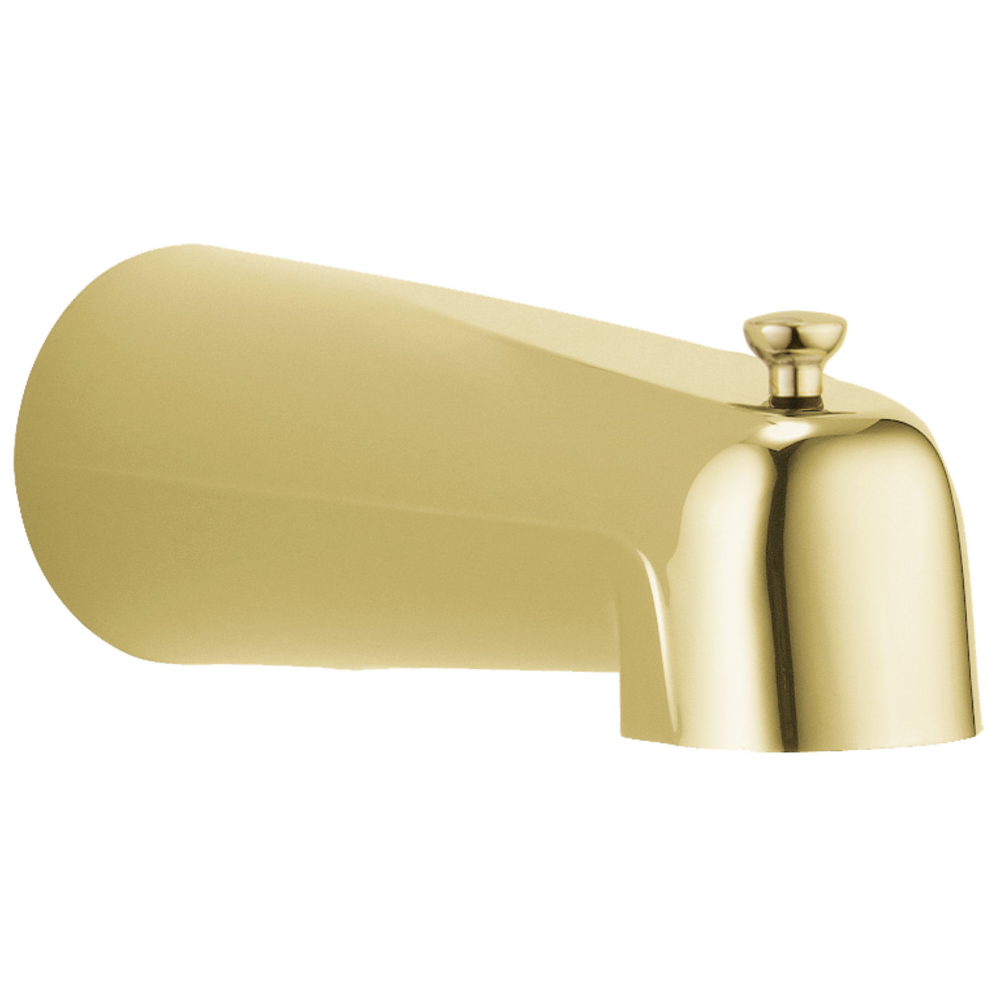 Delta Polished Brass Bathtub Spout With Diverter In The Bathtub Spouts