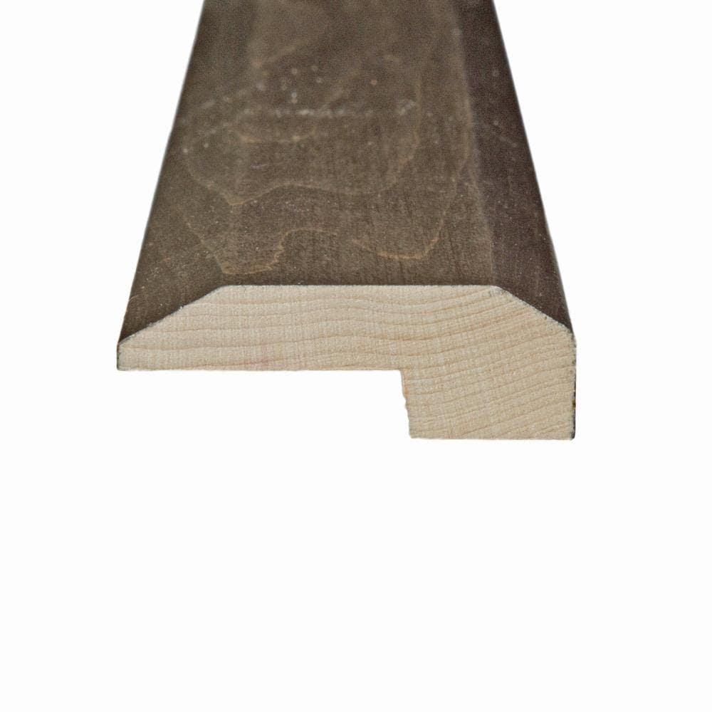 Flexco Midnight 0.688-in T x 2-in W x 78-in L Solid Wood Threshold
