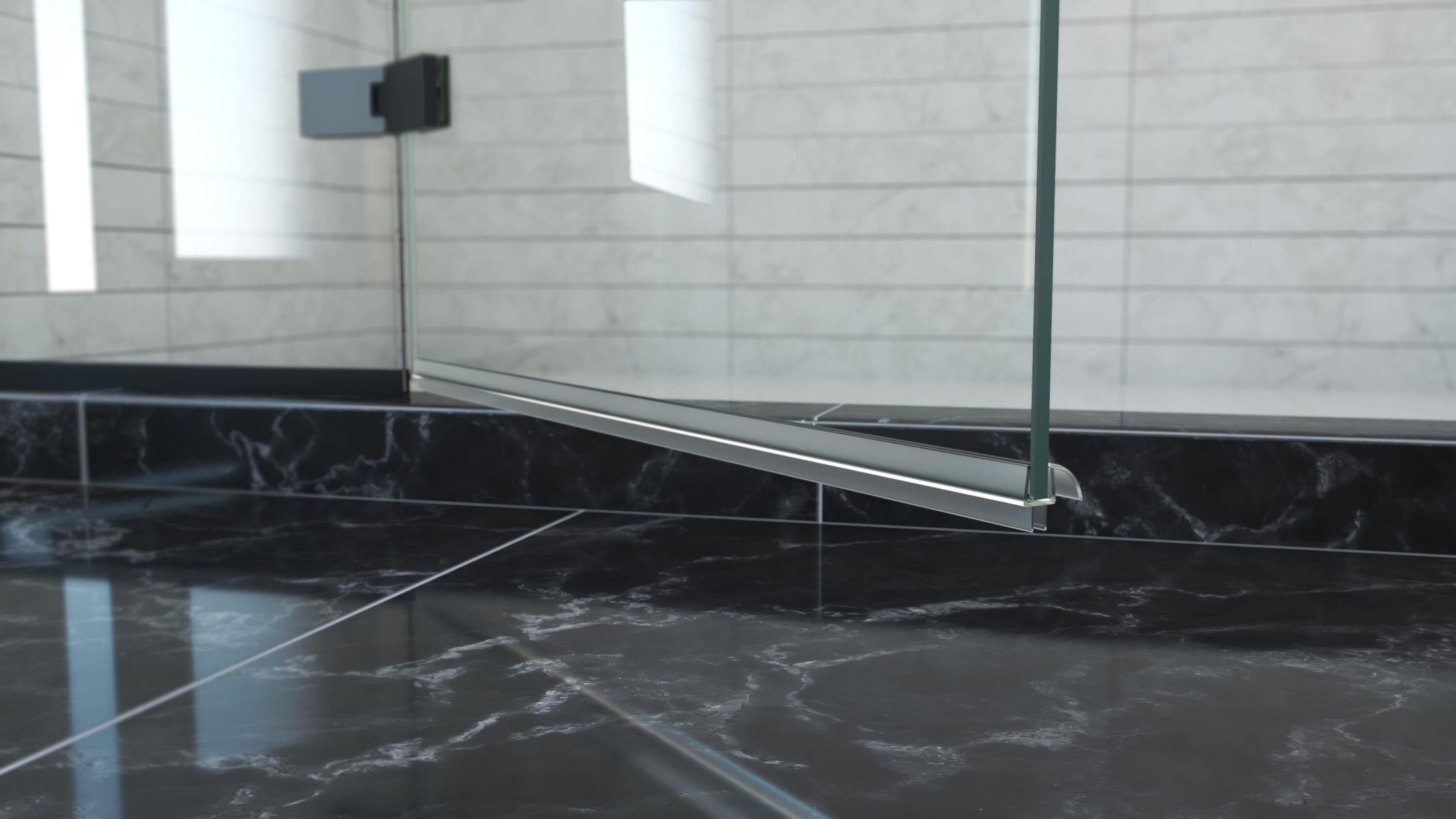 Coastal Shower Doors C 938 C 3.0 Tub-Shower-Door-Sweeps - View #2