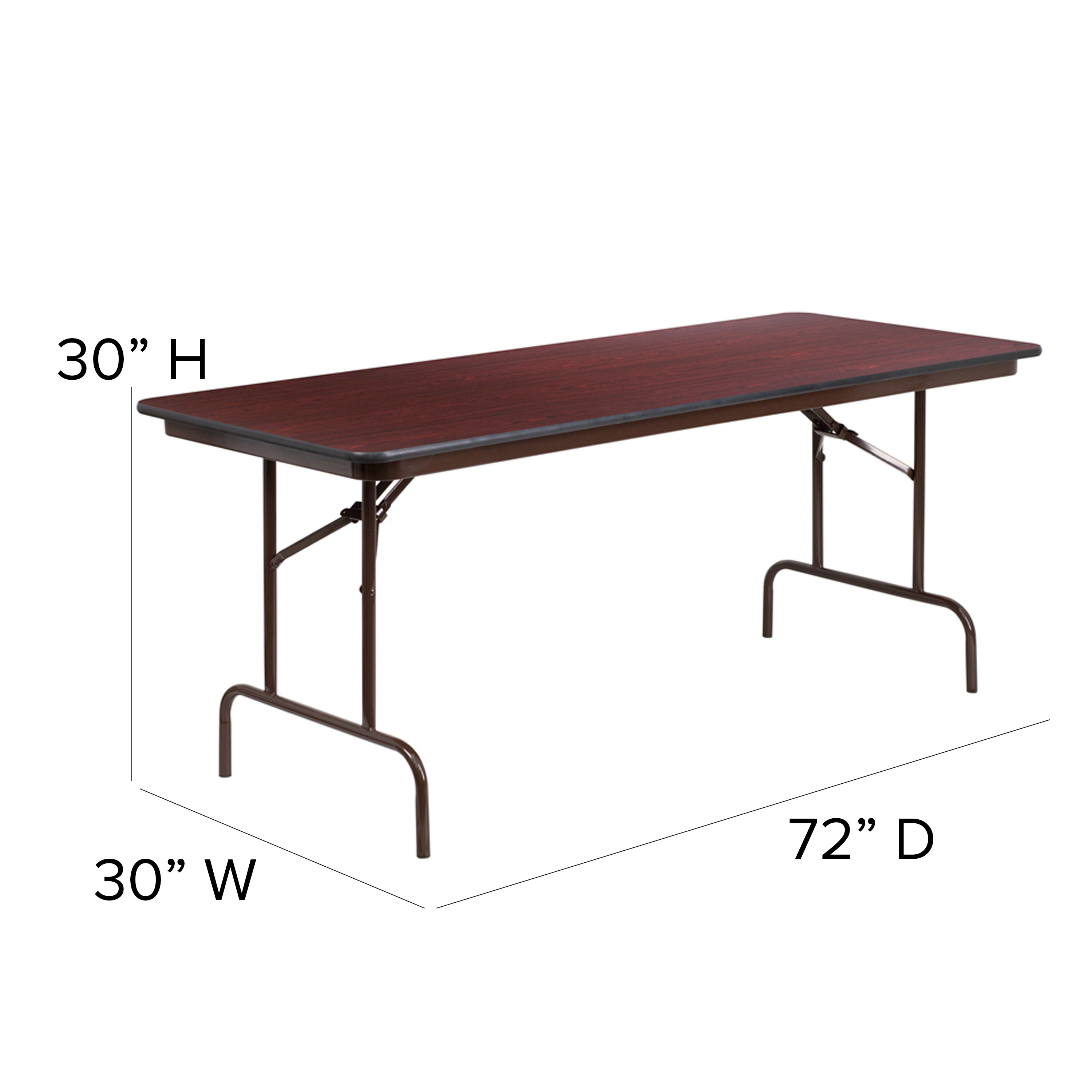 3 x 6 folding table