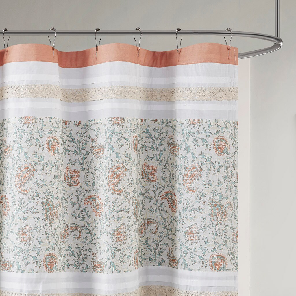 Gracie Mills 8303-07PM Shower-Curtains-Liners - View #2
