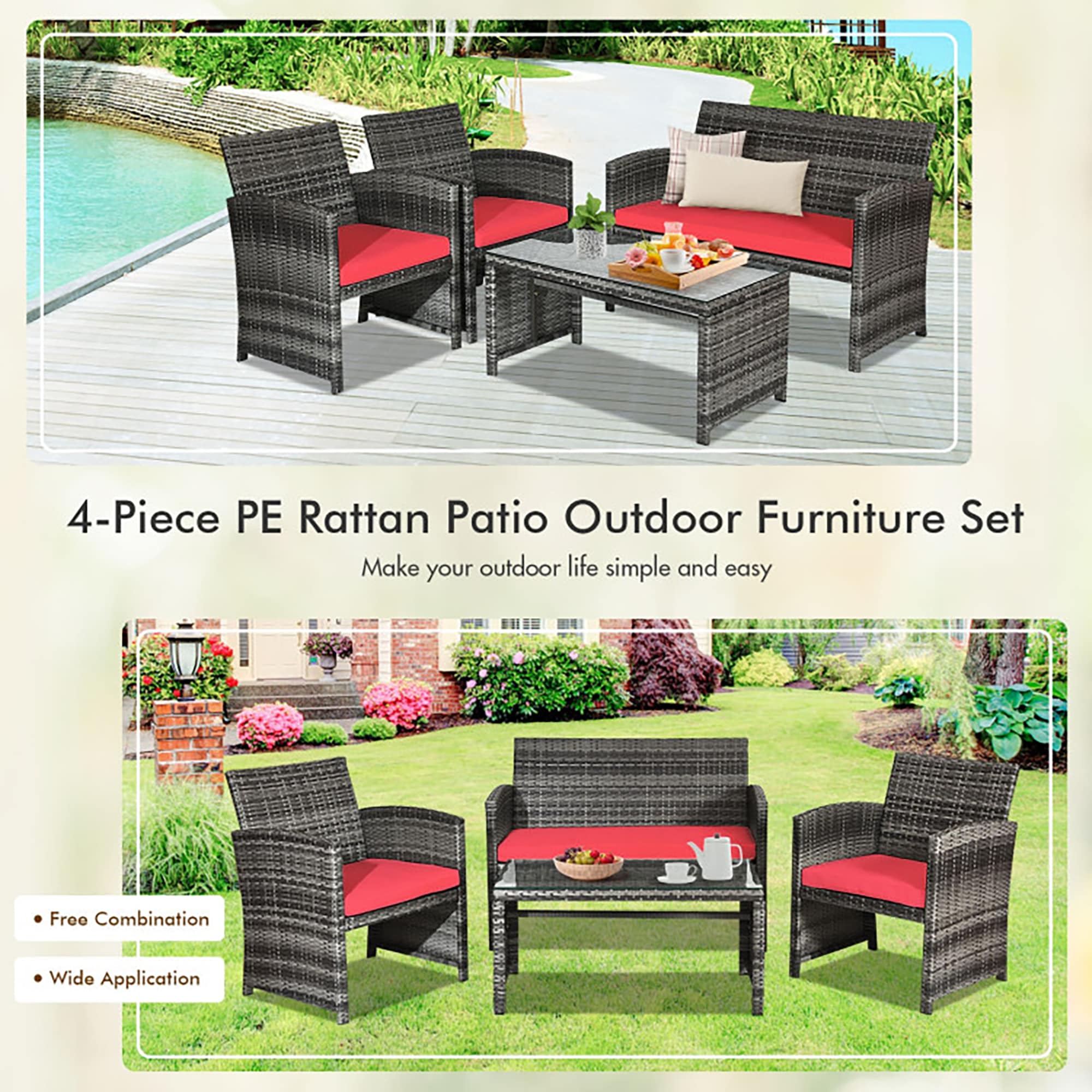 CASAINC WF-HW63238RE-LA Patio-Conversation-Sets - View #5