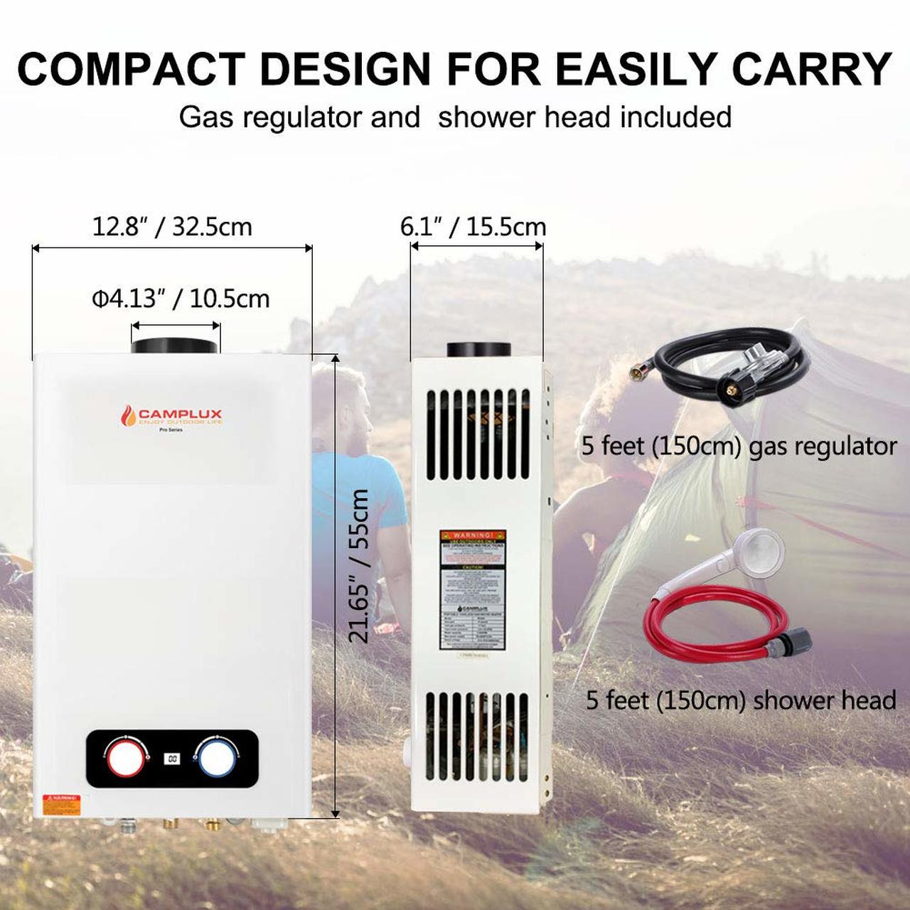 Camplux BD264 Gas-Water-Heaters - View #4