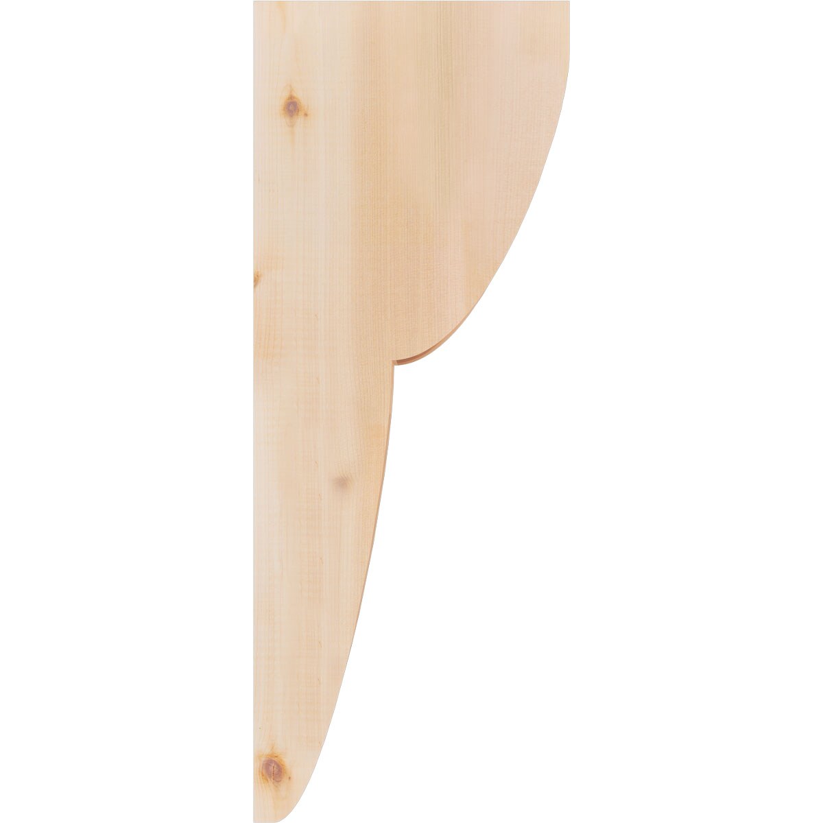 Ekena Millwork COR04X10X26CRE00SWR corbels - View #3