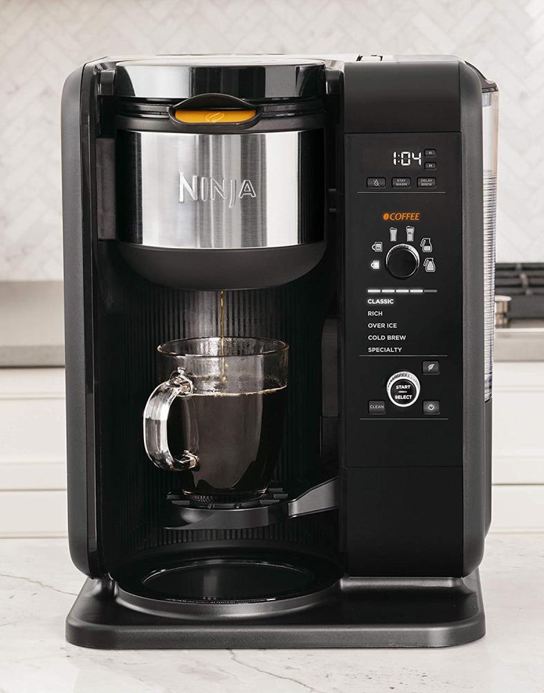 Ninja Auto IQ Single Serve Pod Free Coffee Machine Maker w