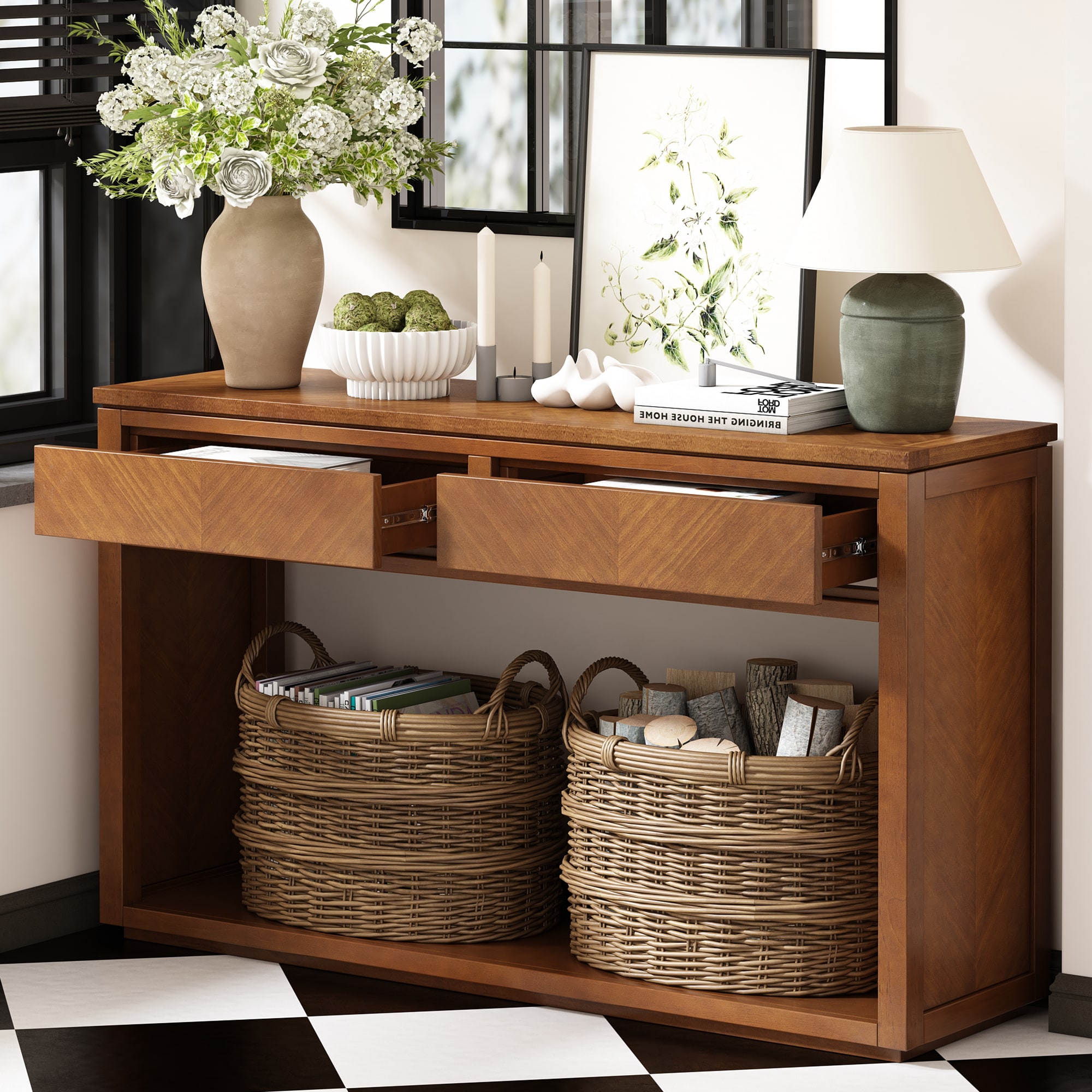 Oaks Decor OA715P096H Console-Sofa-Tables - View #4