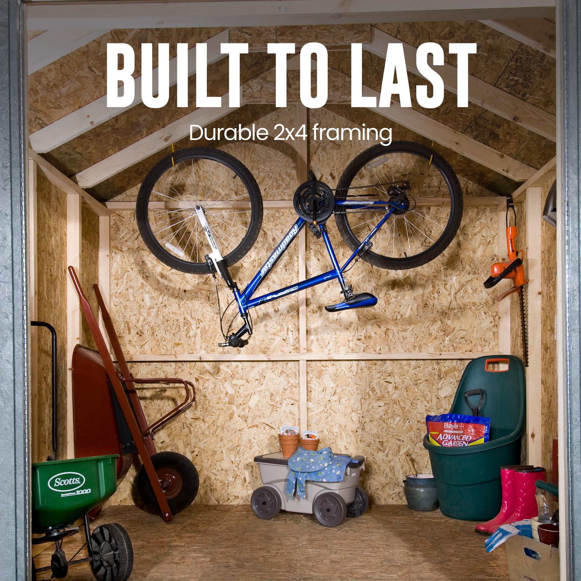 Lowes bike storage store shed