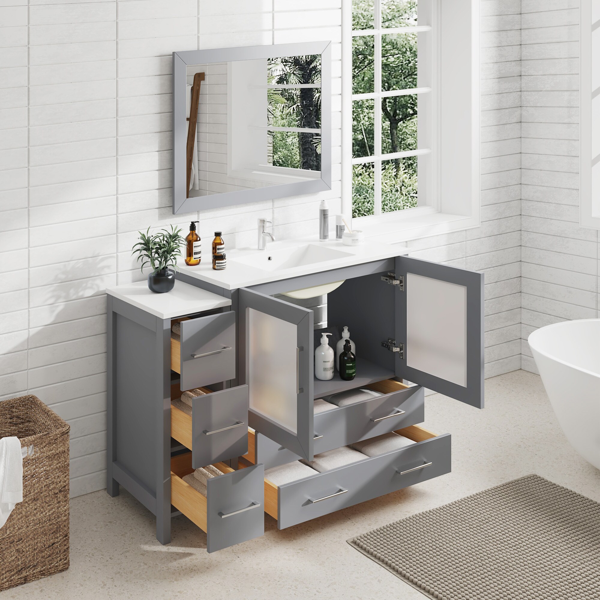 Vanity Art VA3036-48G Bath-Vanity-Combo - View #3