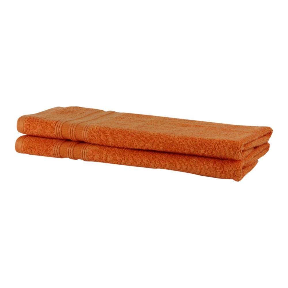 Freshee 4-Piece Bath Towel Set, Orange - Featuring Intellifresh  Antimicrobial Technology 