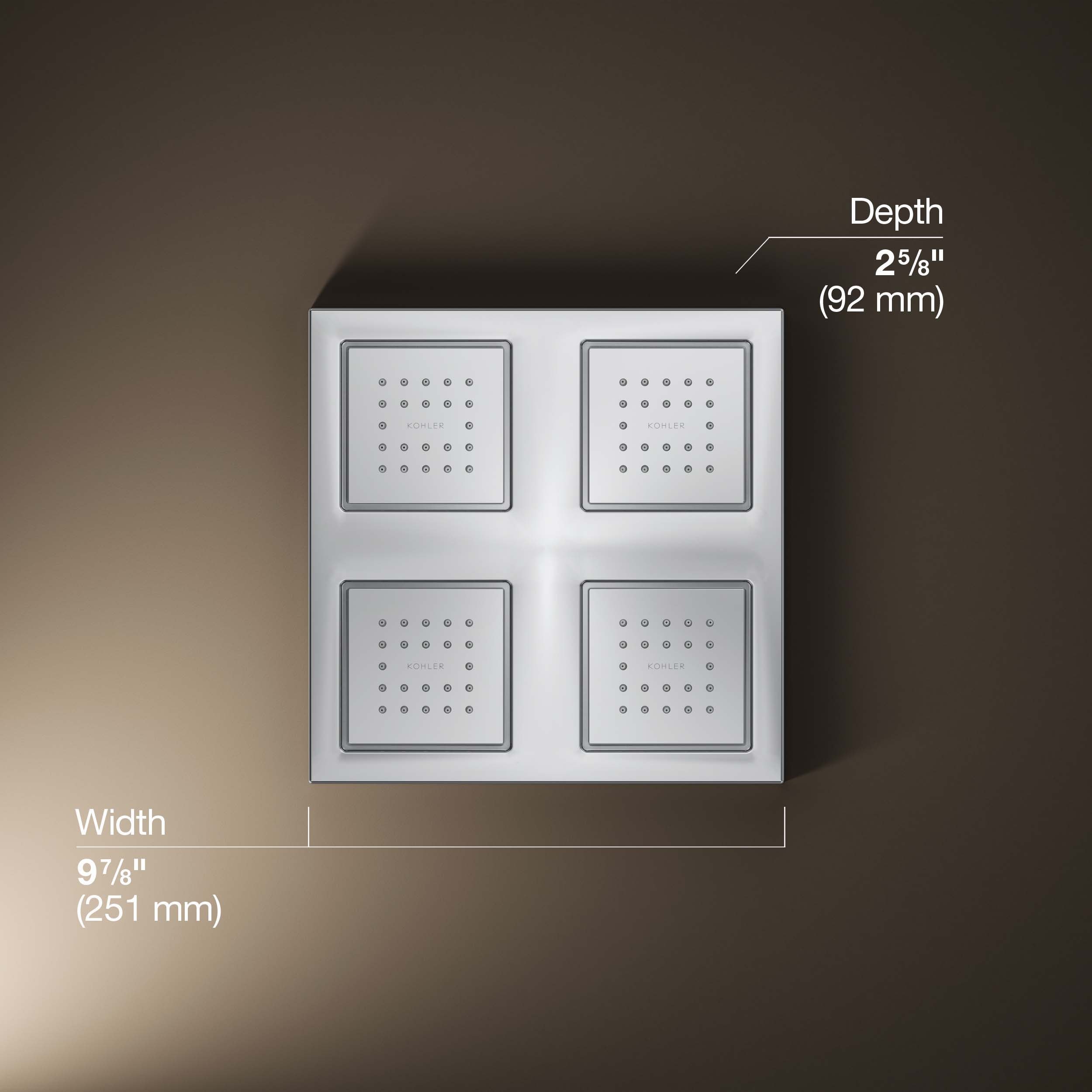 KOHLER 98740-CP Fixed-Showerhead - View #4