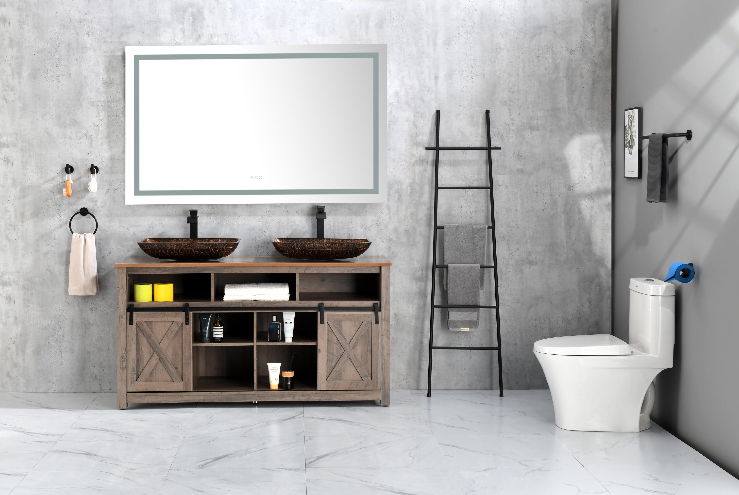 Vacolite KP-8430-WKDD Framed-Bath-Mirrors - View #5