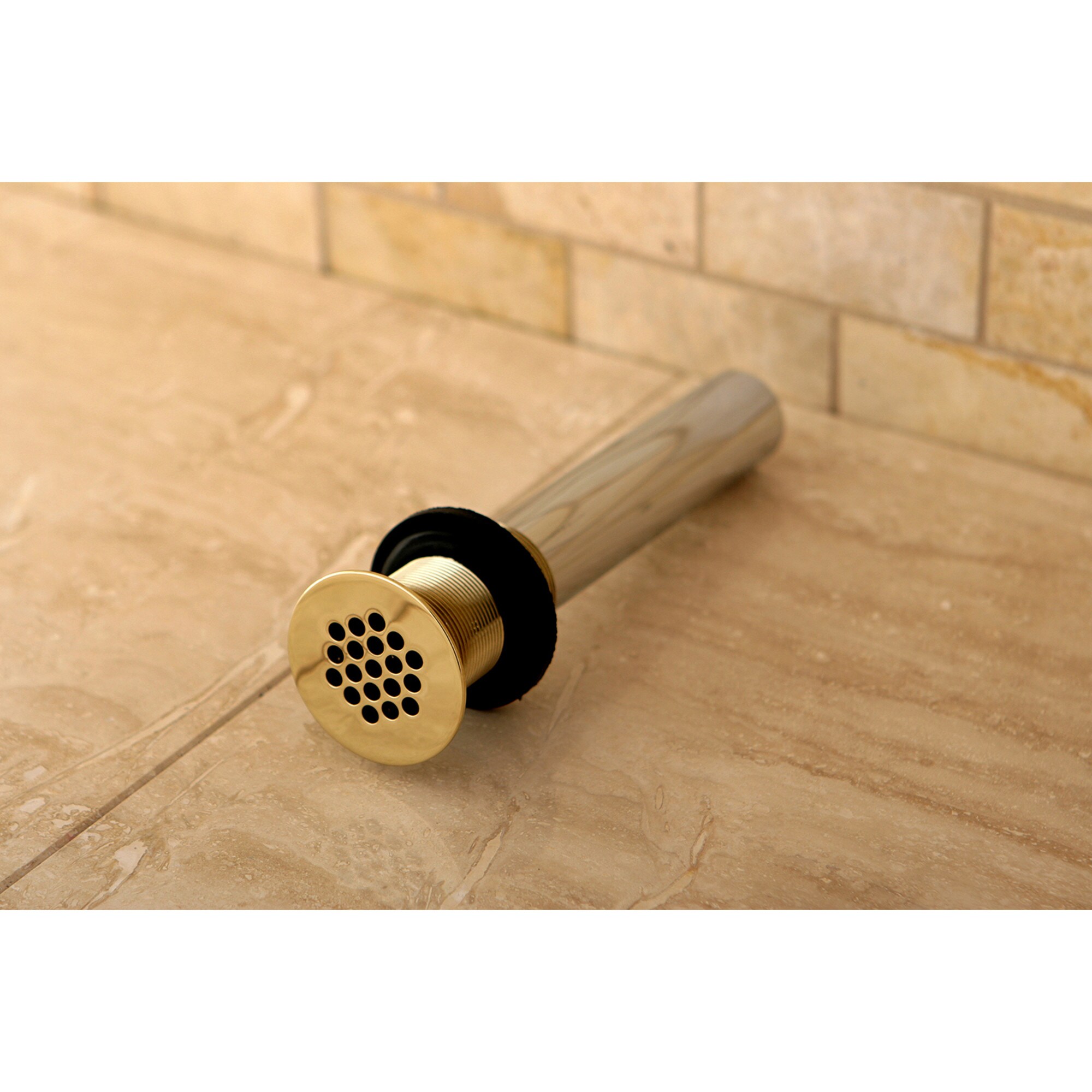 Elements of Design EB4002 Fauceture Polished Brass Bathroom Grid Strainer