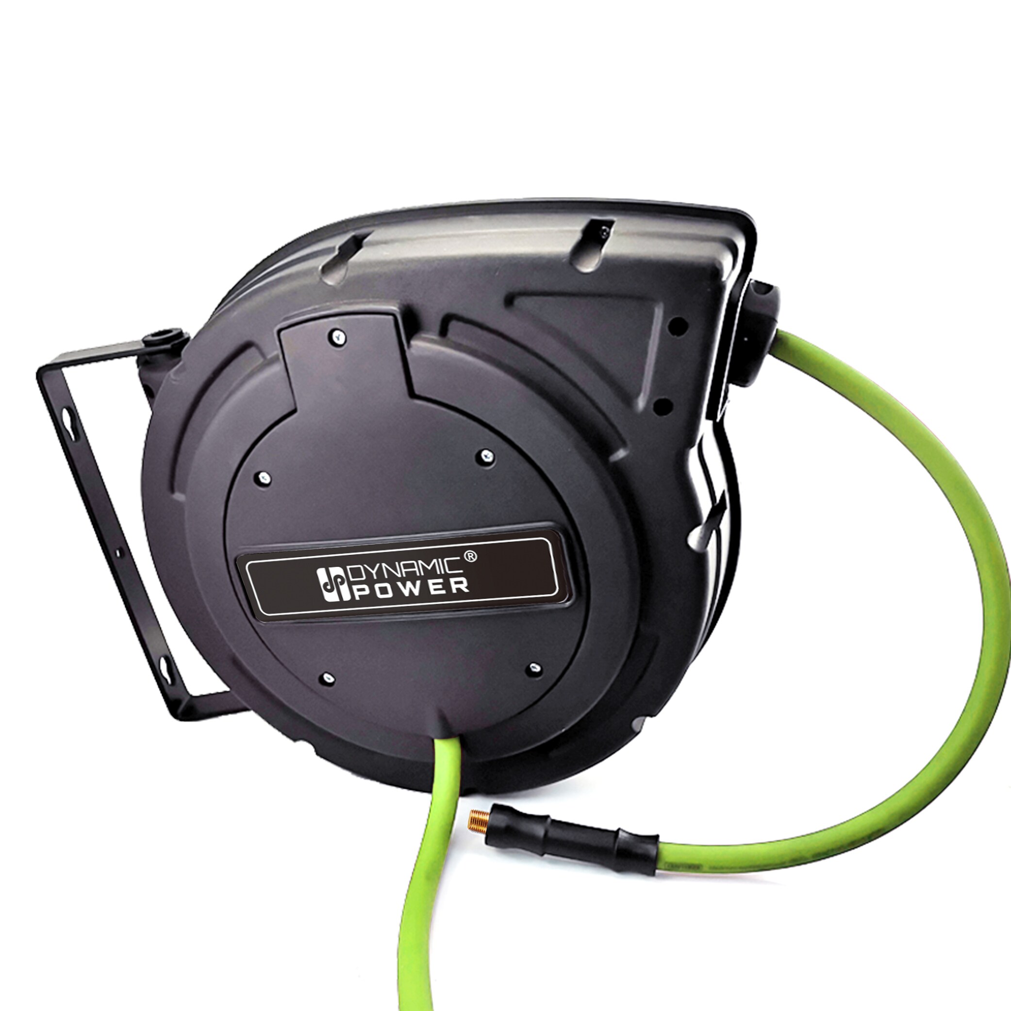 DYNAMIC POWER 50 Ft Enclosed Retractable Air Hose Reel (Hybrid Hose) in the Air  Compressor Hoses department at