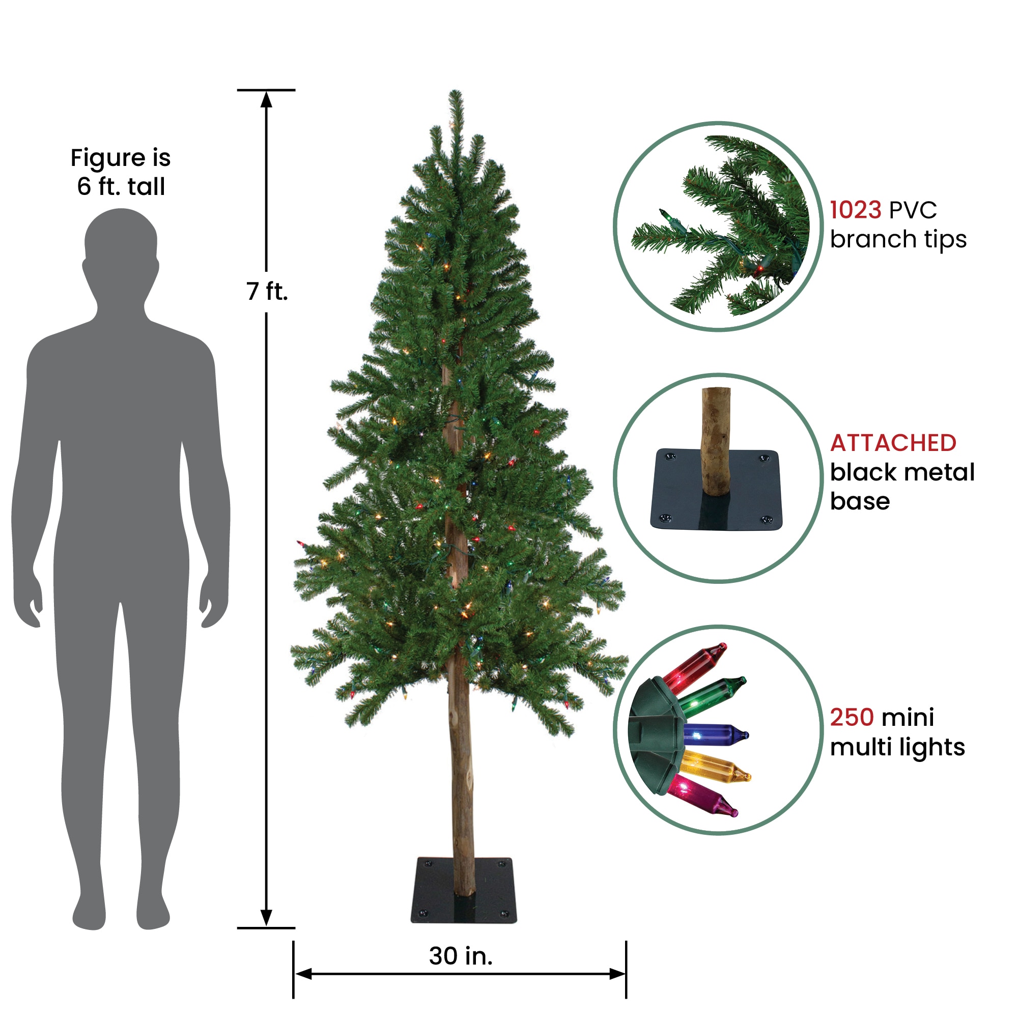 Northlight 33532730 Artificial-Christmas-Trees - View #3
