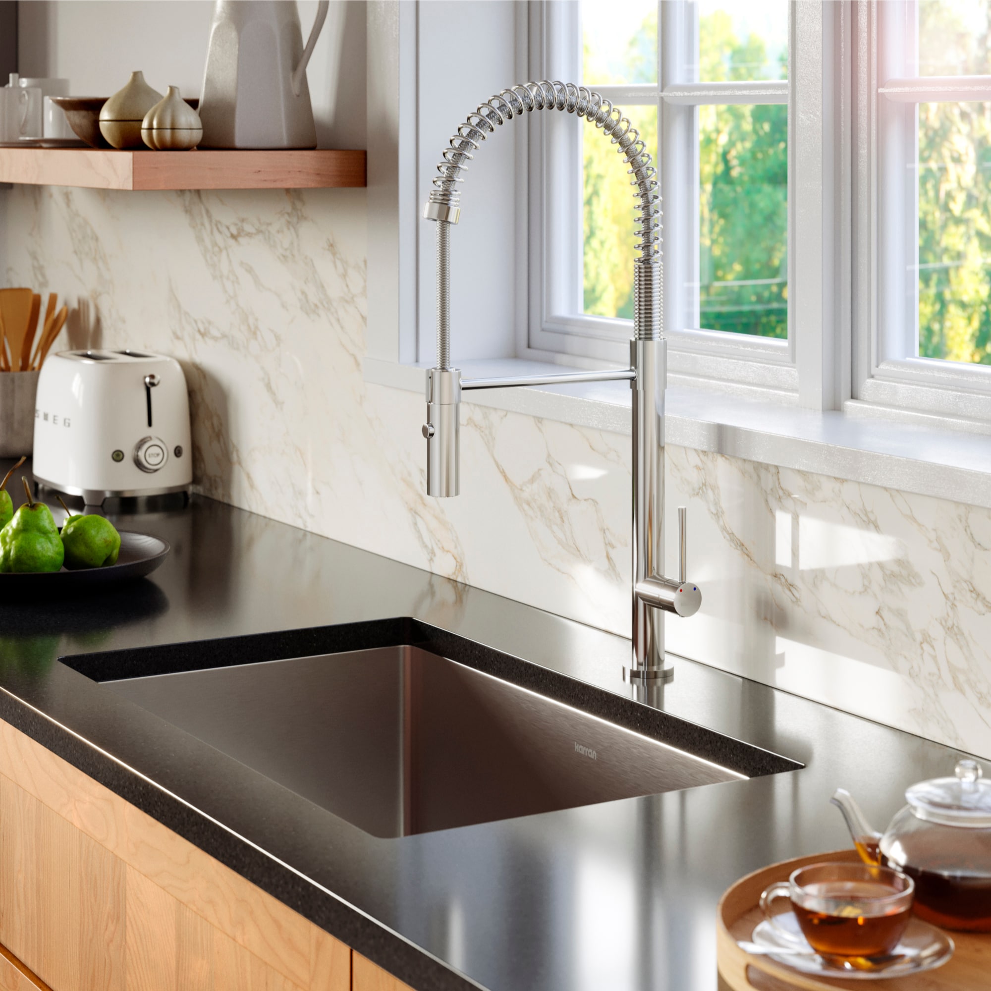 Karran SU74-PK1 Kitchen-Sinks - View #4