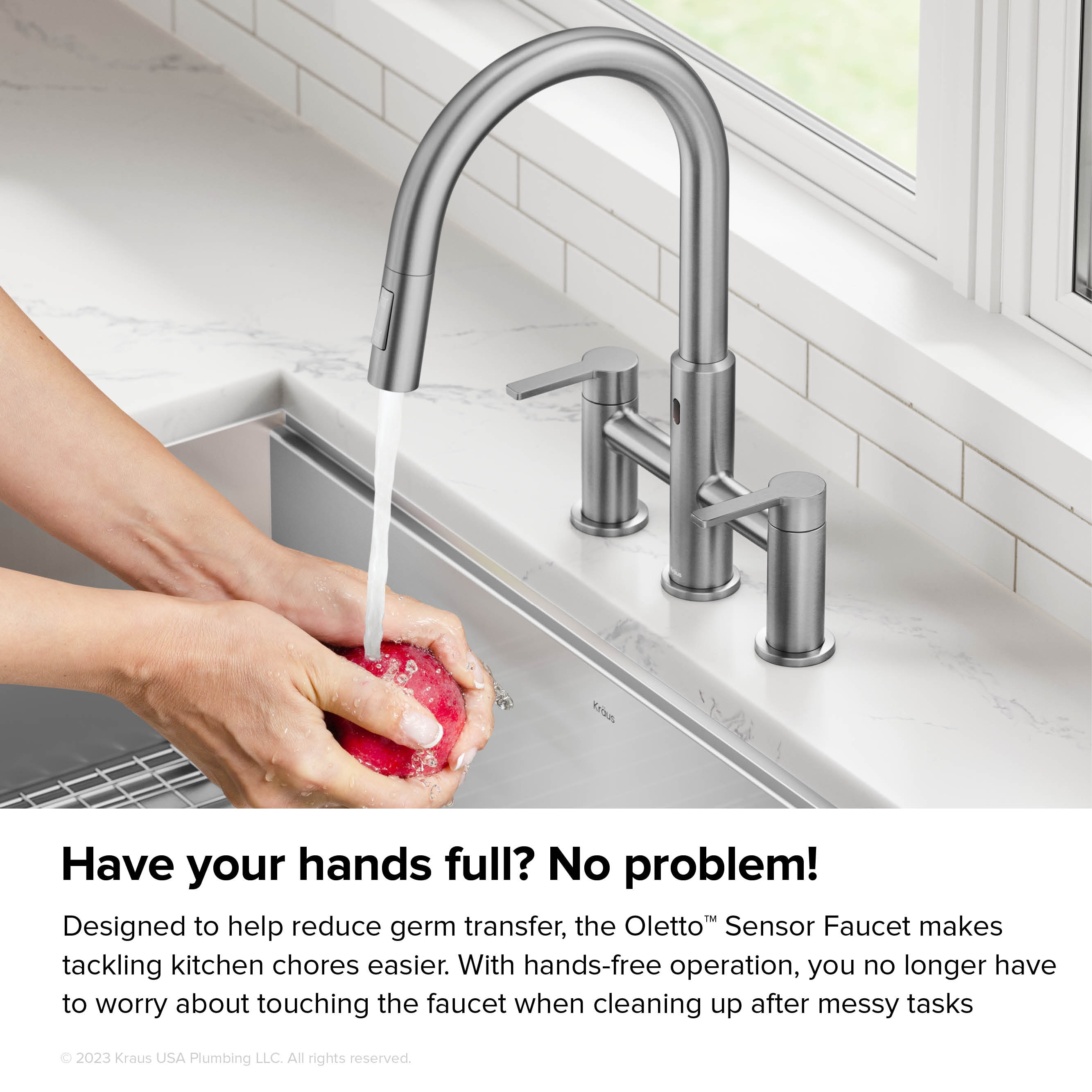 Kraus KSF-3122SFS Kitchen-Faucets - View #2