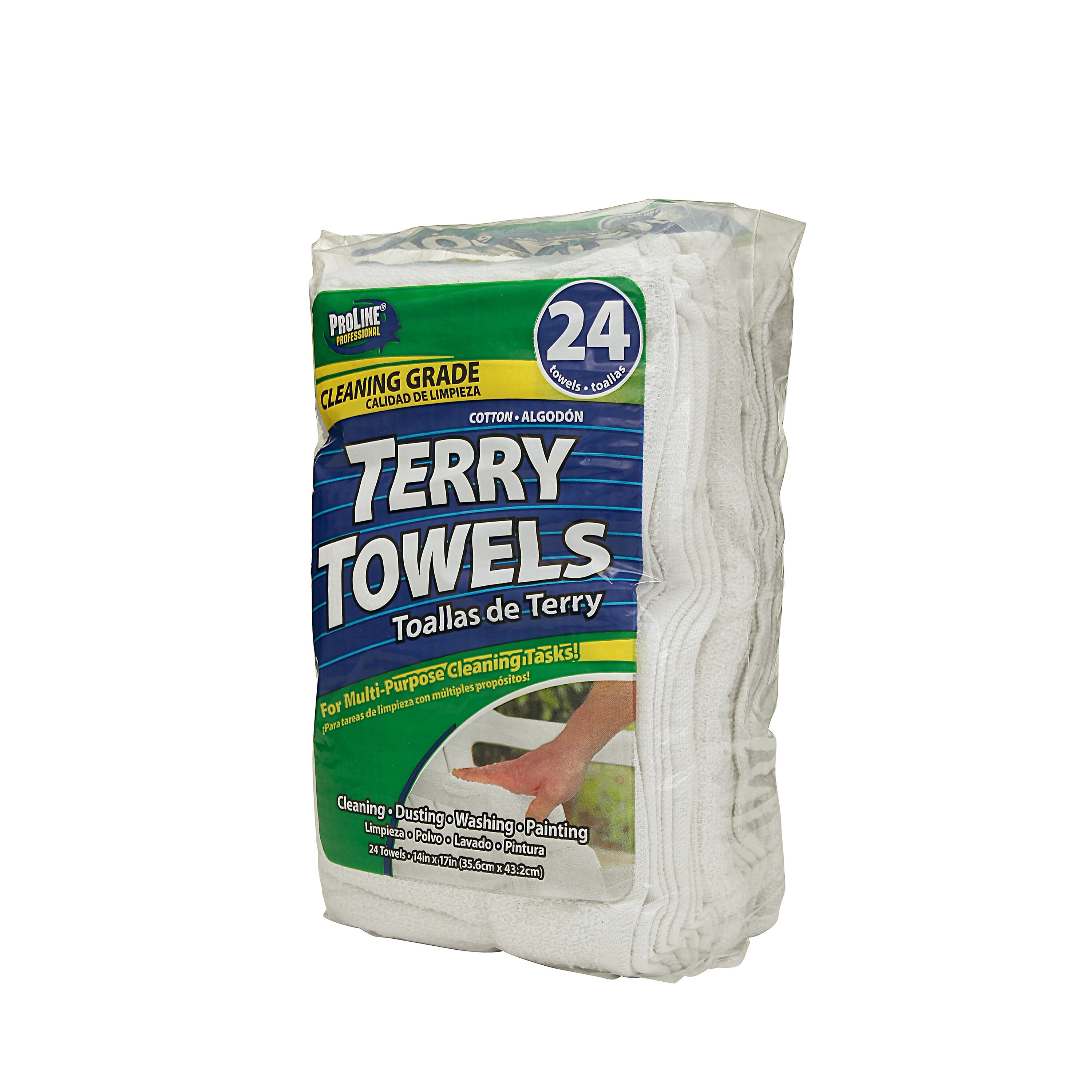 Proline Cleaning-grade Terry Towels (48-Pack)