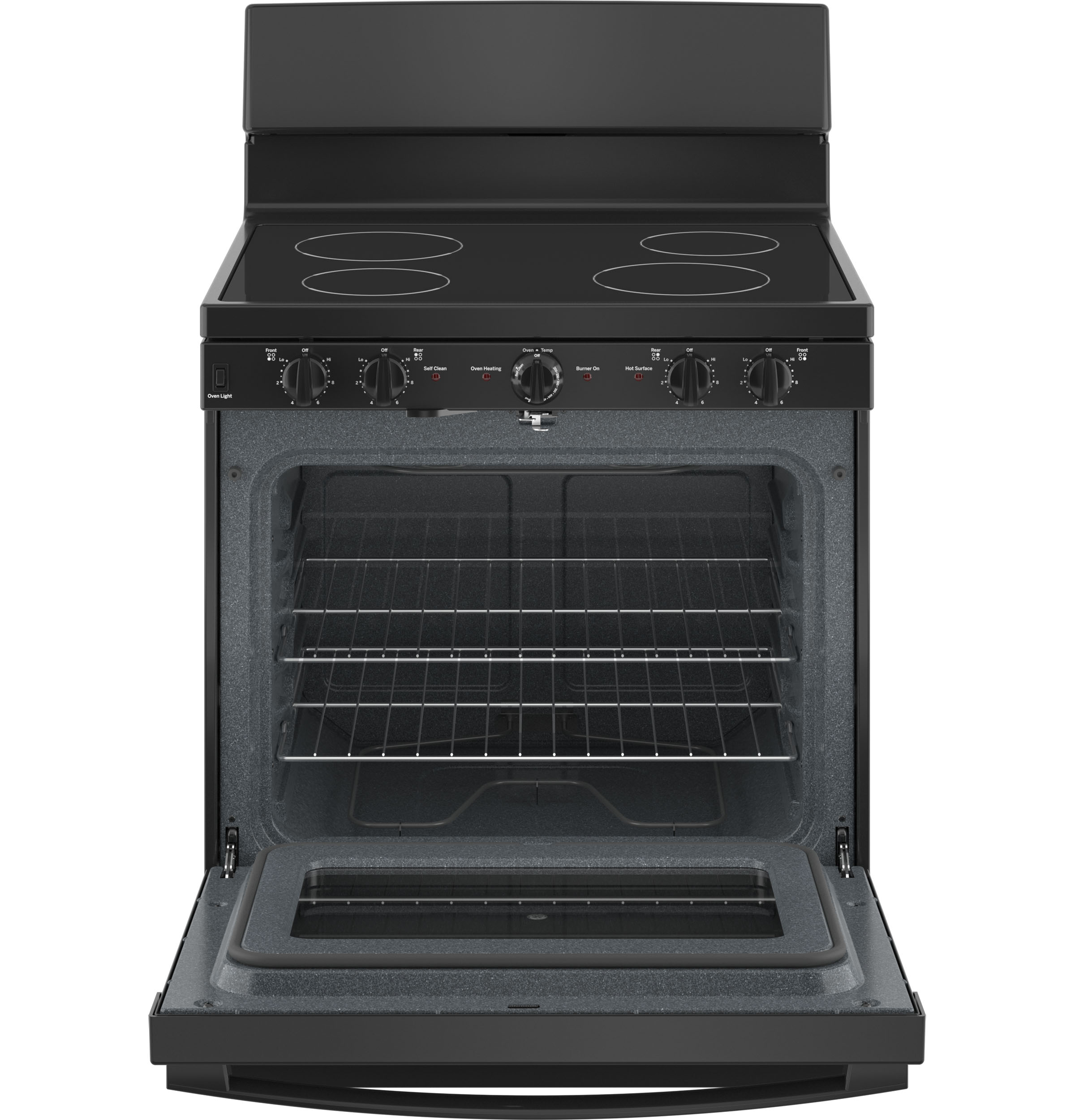 GE JB480DYBB Freestanding-Electric-Ranges - View #3