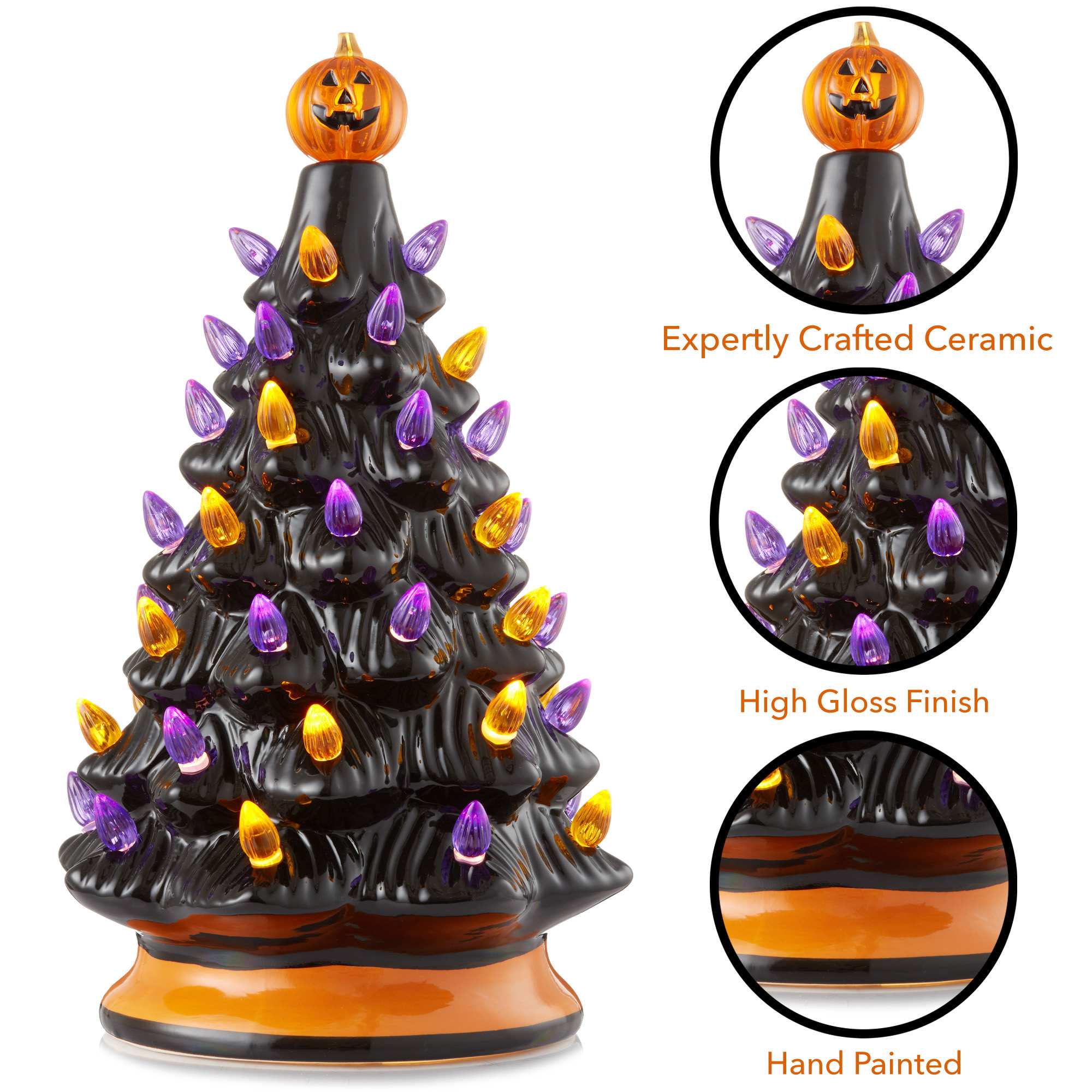Casafield SZN-TR-9124-BLK Artificial-Christmas-Trees - View #5
