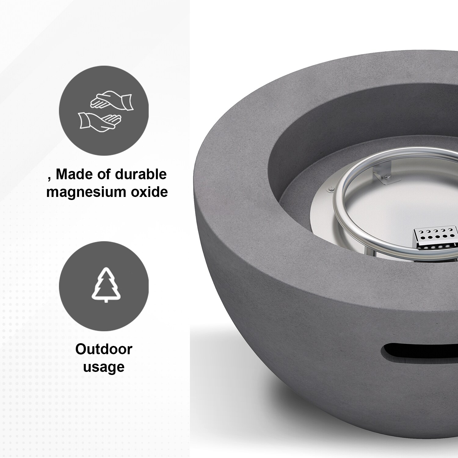 KANTE RMFP-B01-81921 Outdoor-Gas-Firepits - View #6