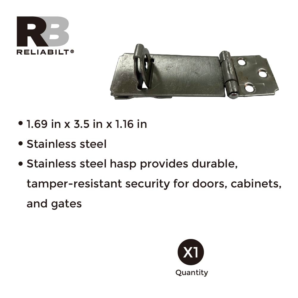 RELIABILT 33044SSBLG hasps - View #2