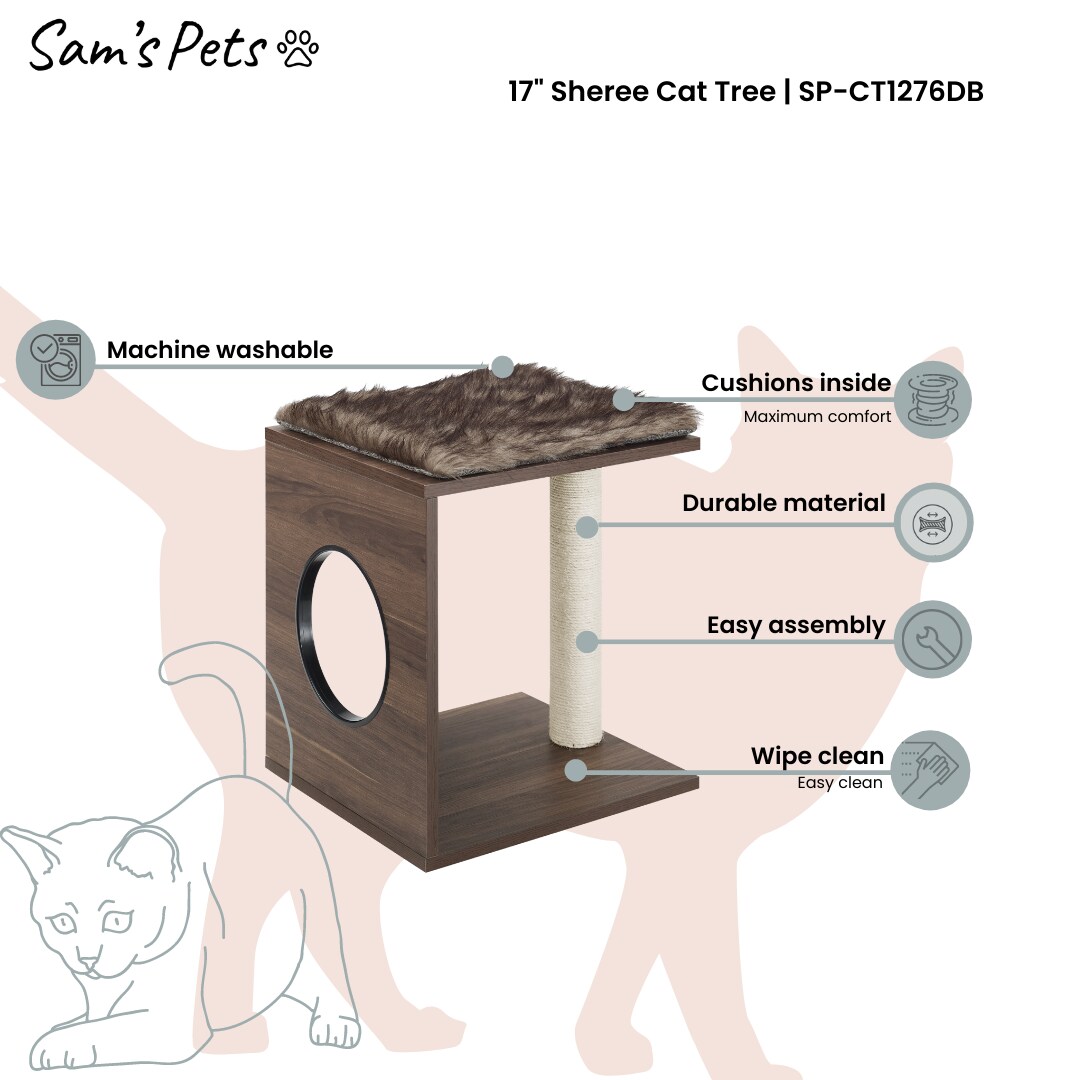 Sam's Pets SP-CT1276DB Cat-Trees - View #6