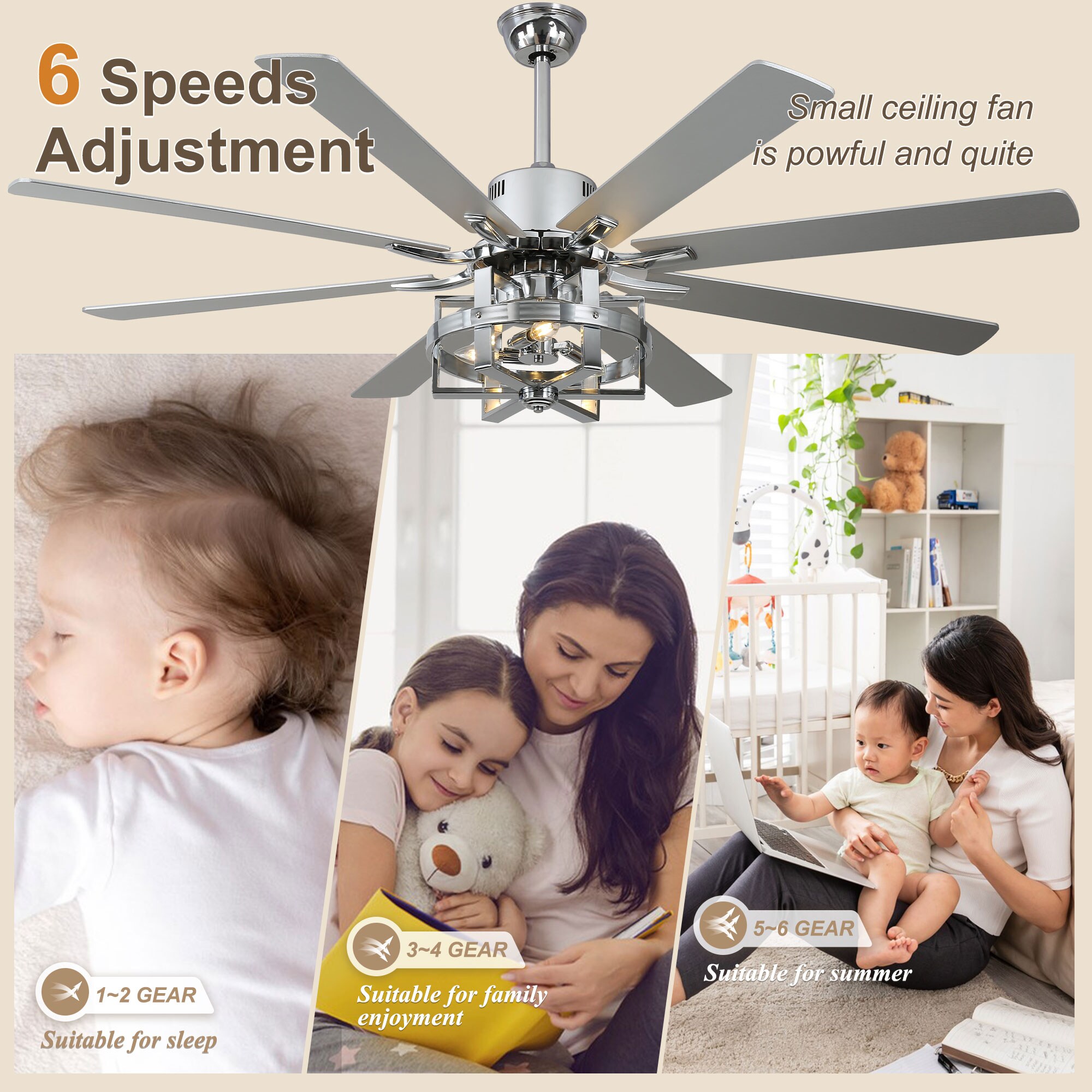 Bella Depot DCFSD6501-C Ceiling-Fans - View #7
