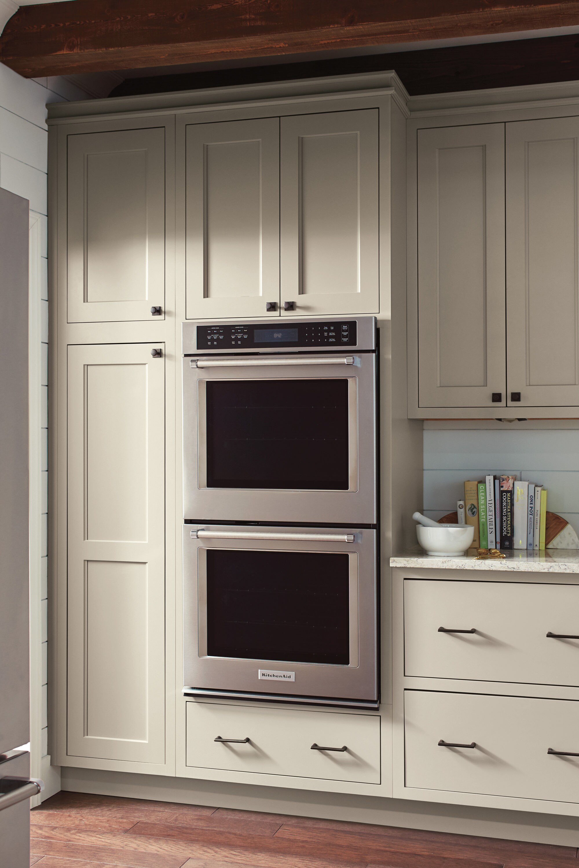 Diamond at Lowes - Appliance Cabinets - Double Oven Cabinet with Warming  Drawer