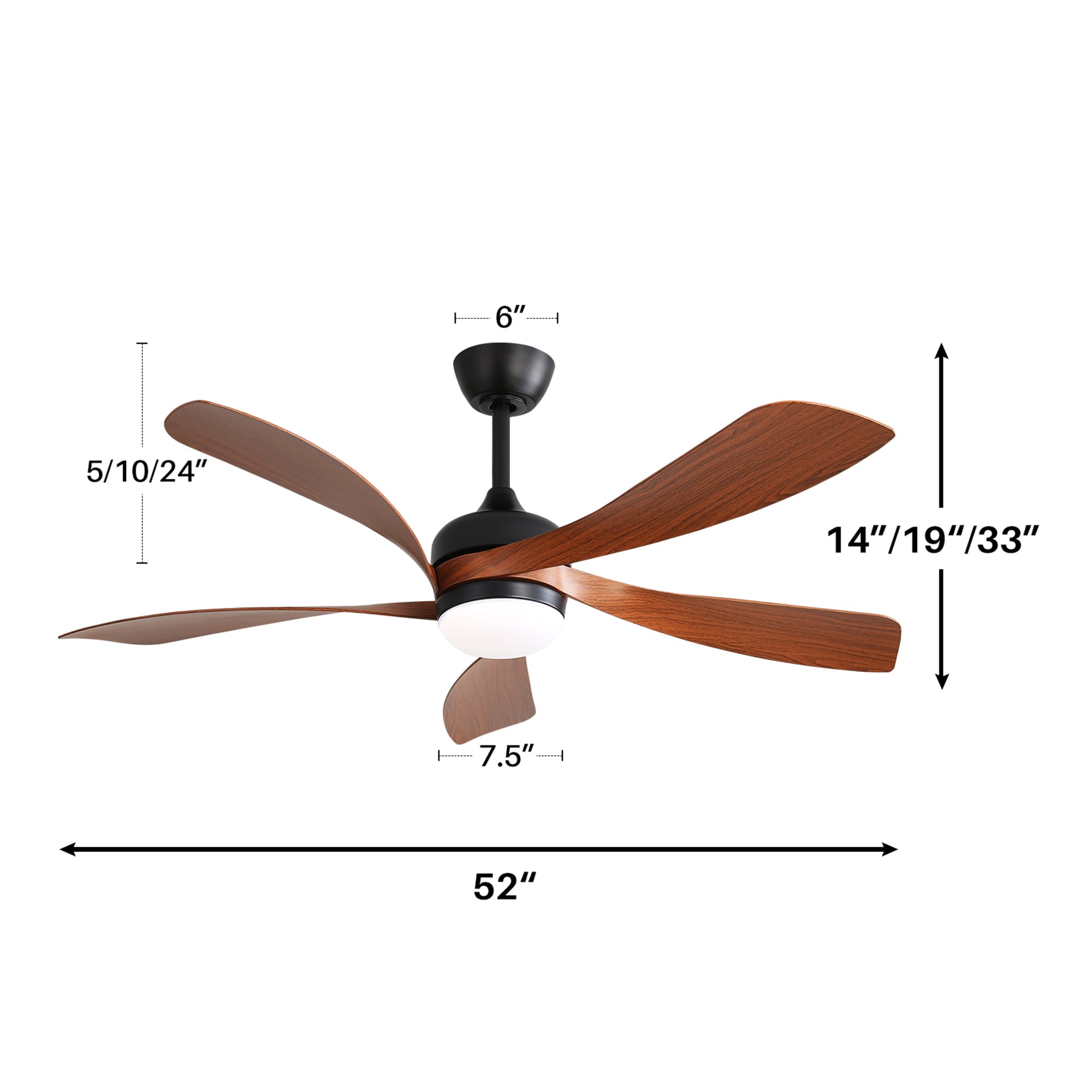 SINOFURN SYD130009BN Ceiling-Fans - View #4