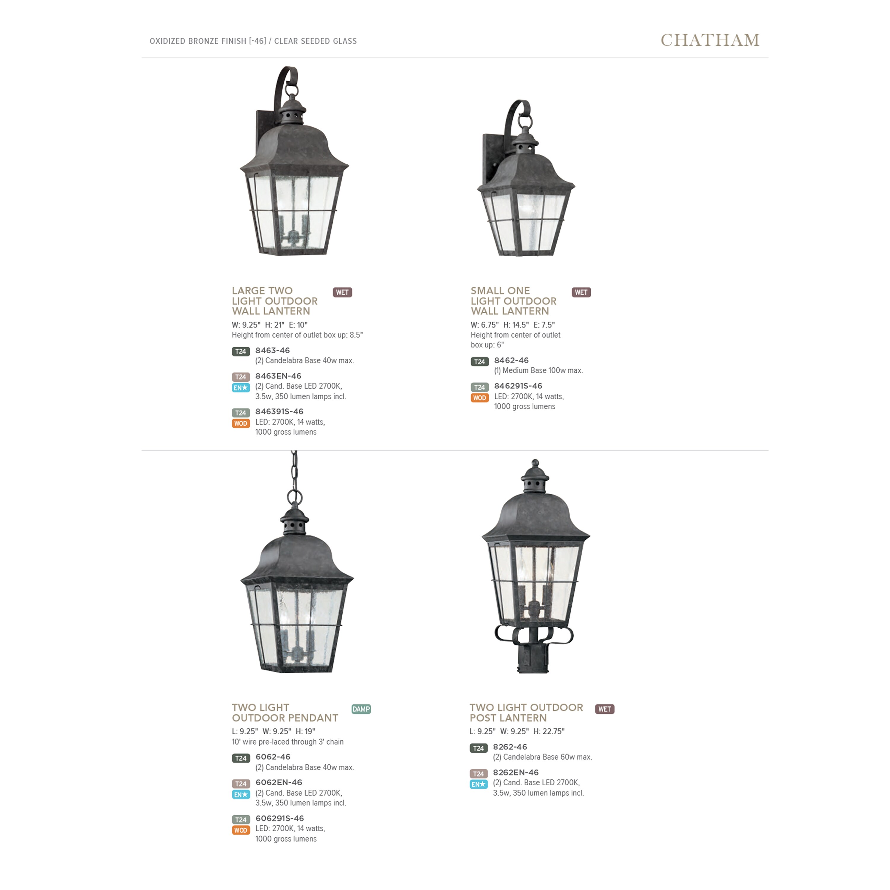 Generation Lighting 8462-46 Outdoor-Wall-Lighting - View #3