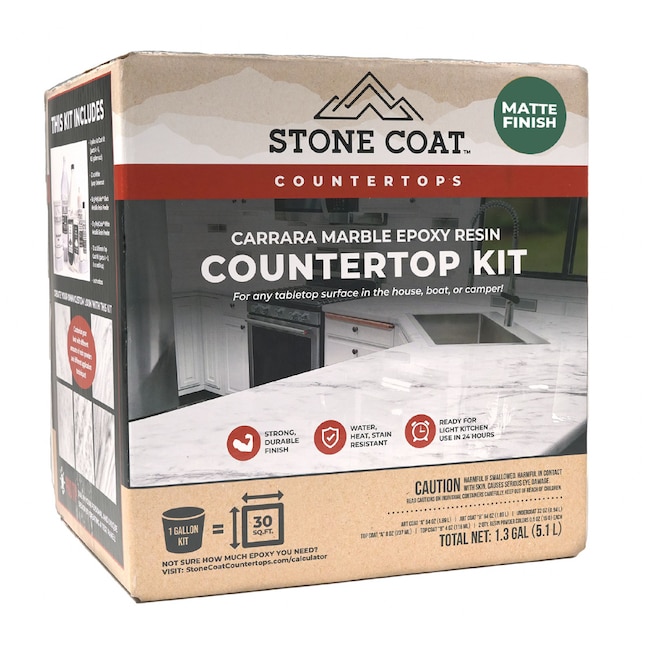 Stone Coat Countertops Multiple Matte Countertop Refinishing Kit (1 ...