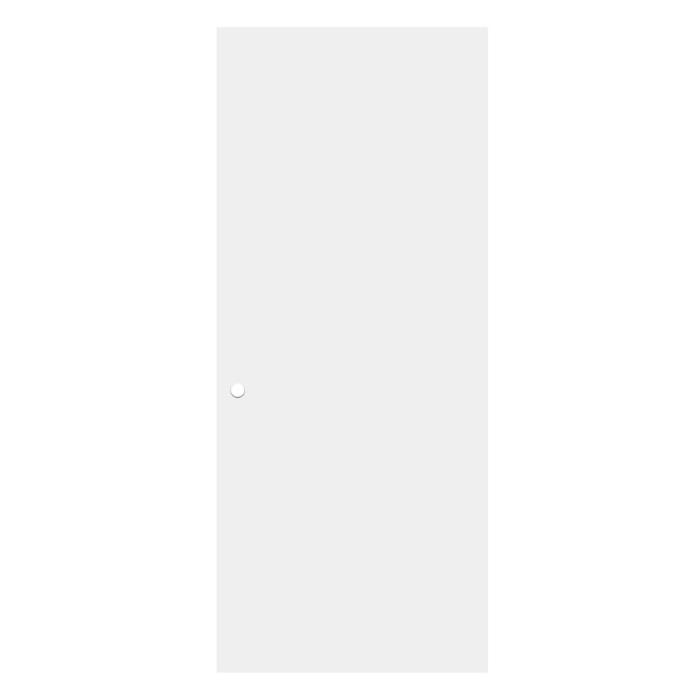 Masonite 740878 36-in x 80-in Steel Universal Reversible Primed Fire Rated Single Front Door Insulating Core