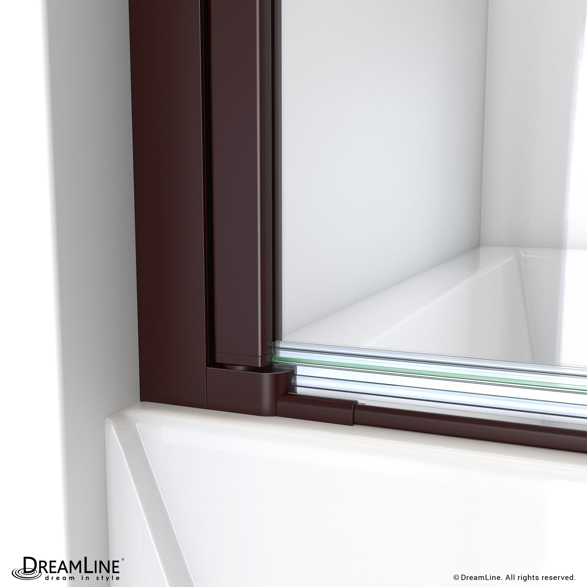 DreamLine SD-373458Q-06 Bathtub-Doors - View #6