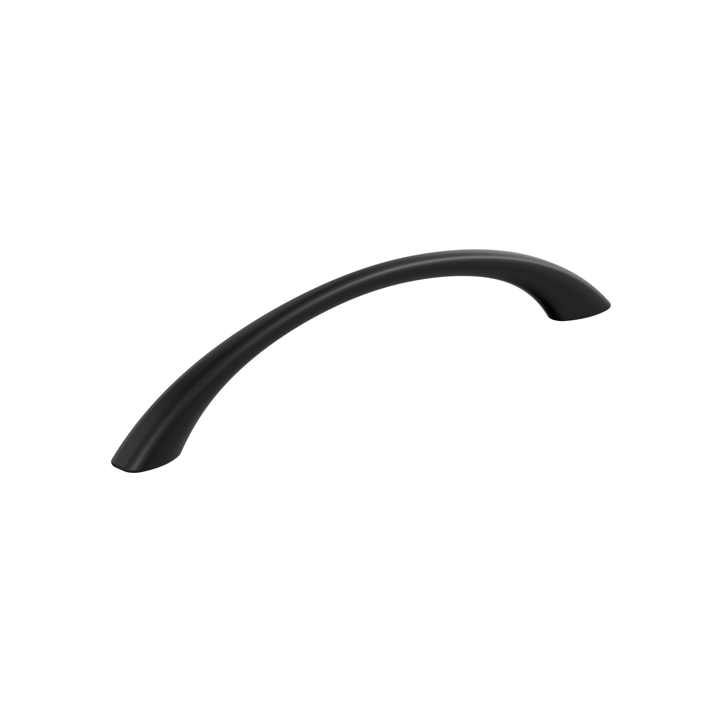 Amerock 10VMP37232FB Vaile 6-5/16-in , 160mm Center to Center Matte Black Arch Handle 10 -Pack