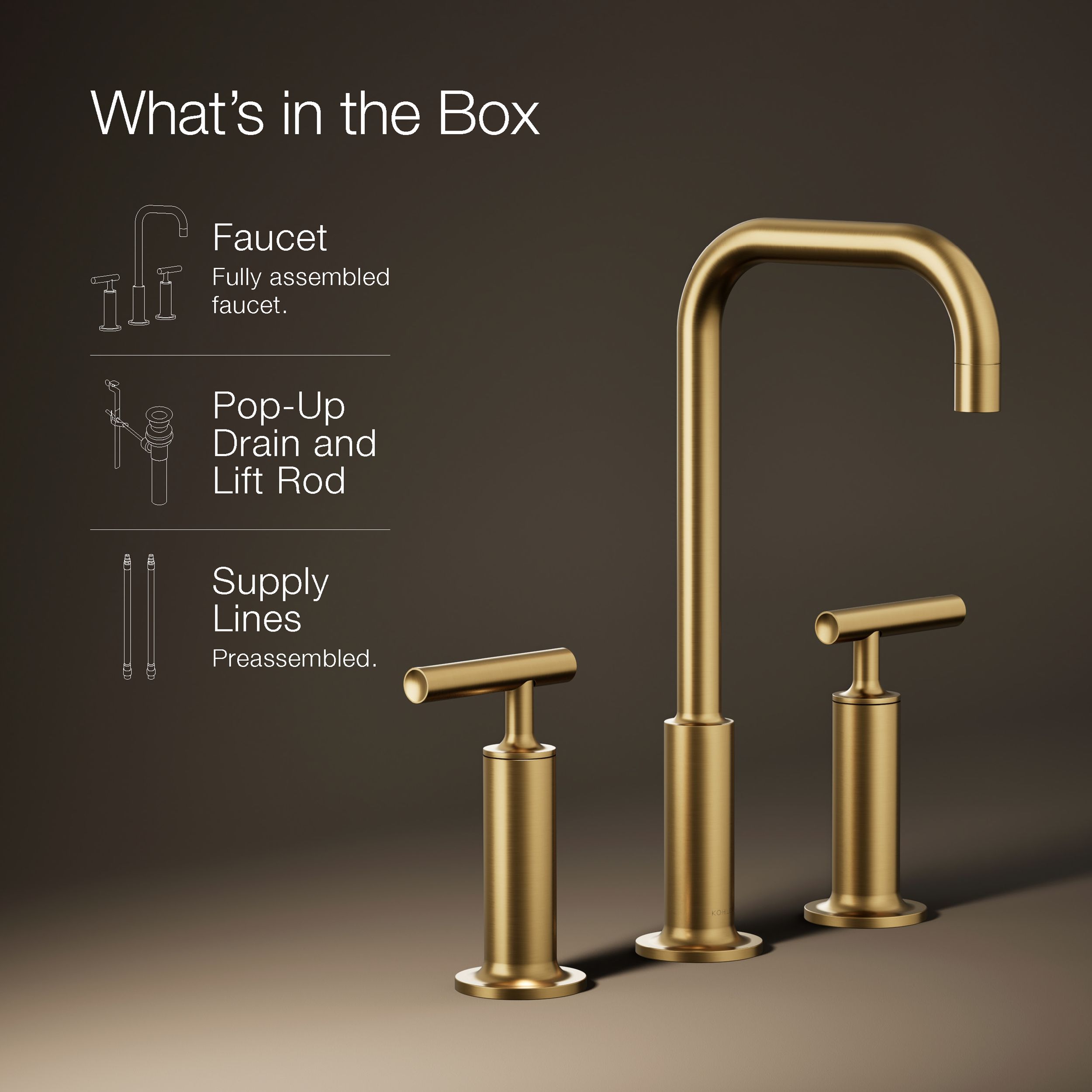 KOHLER K-14408-4-2MB Lavatory-Faucets - View #13