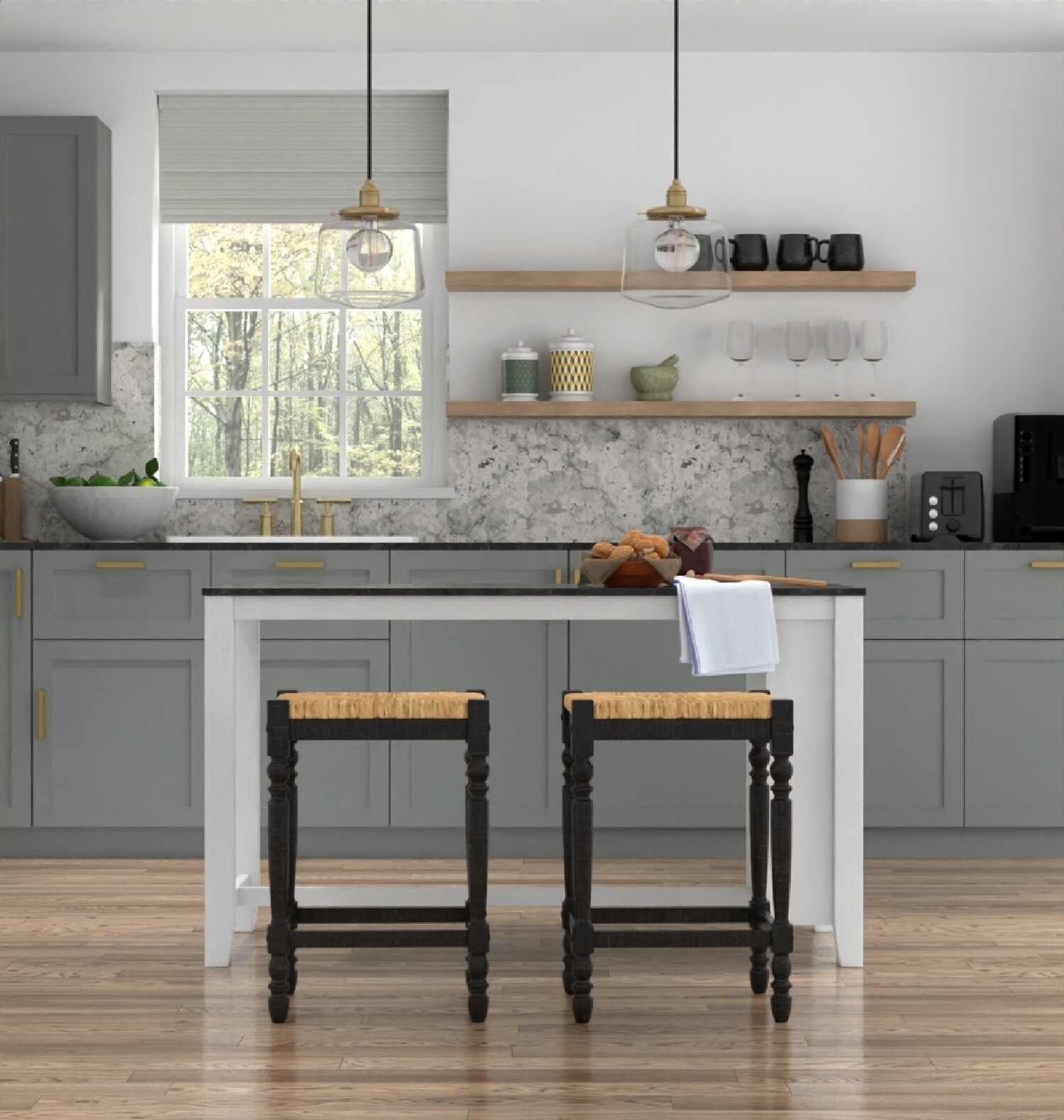 Carolina Cottage 2662-RTA-ESP stools - View #10